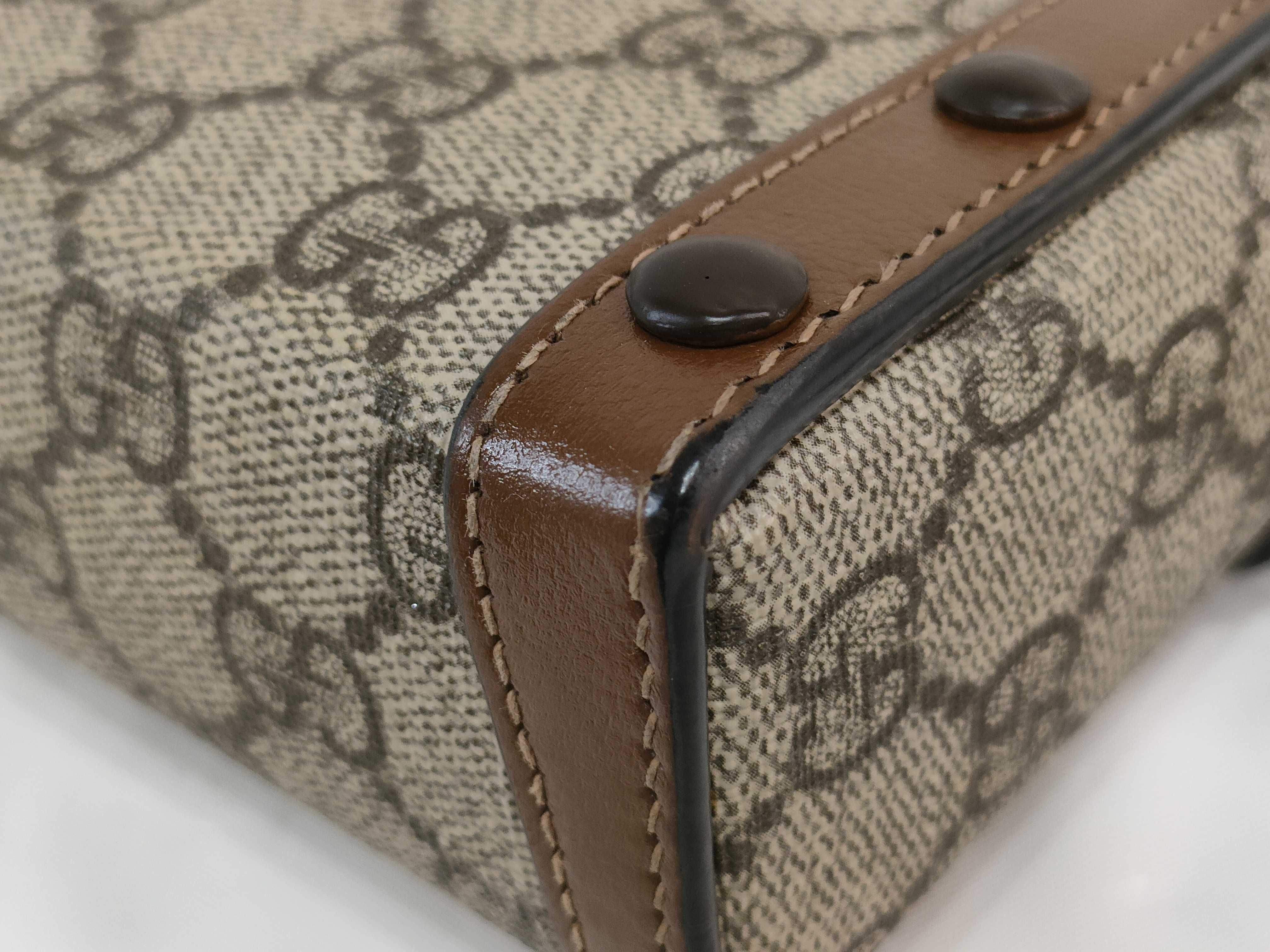 GG Canvas Horsebit Shoulder Bag — view 6