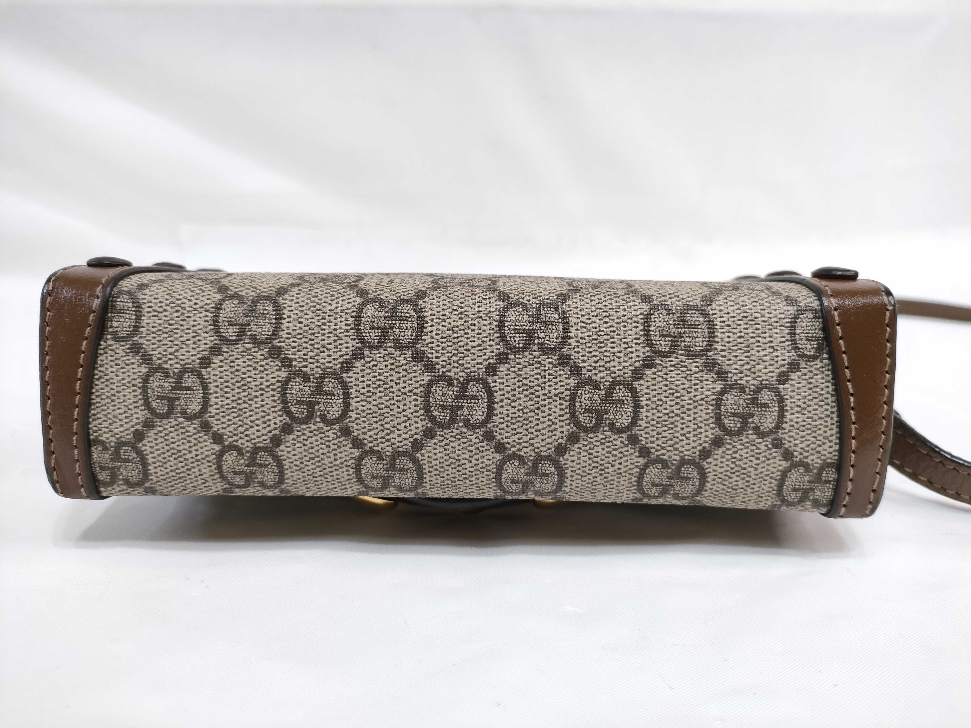GG Canvas Horsebit Shoulder Bag — view 8