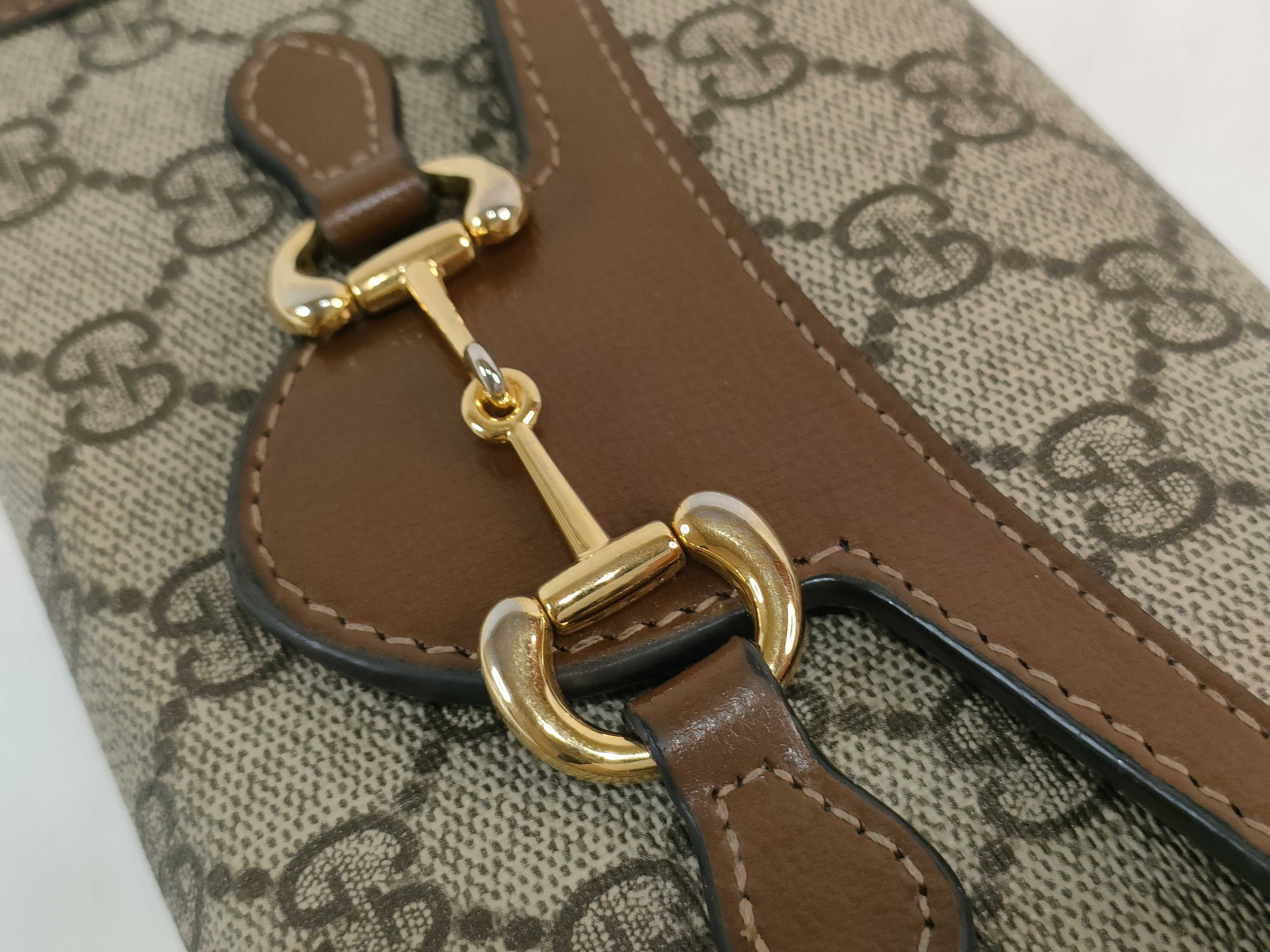GG Canvas Horsebit Shoulder Bag — view 10