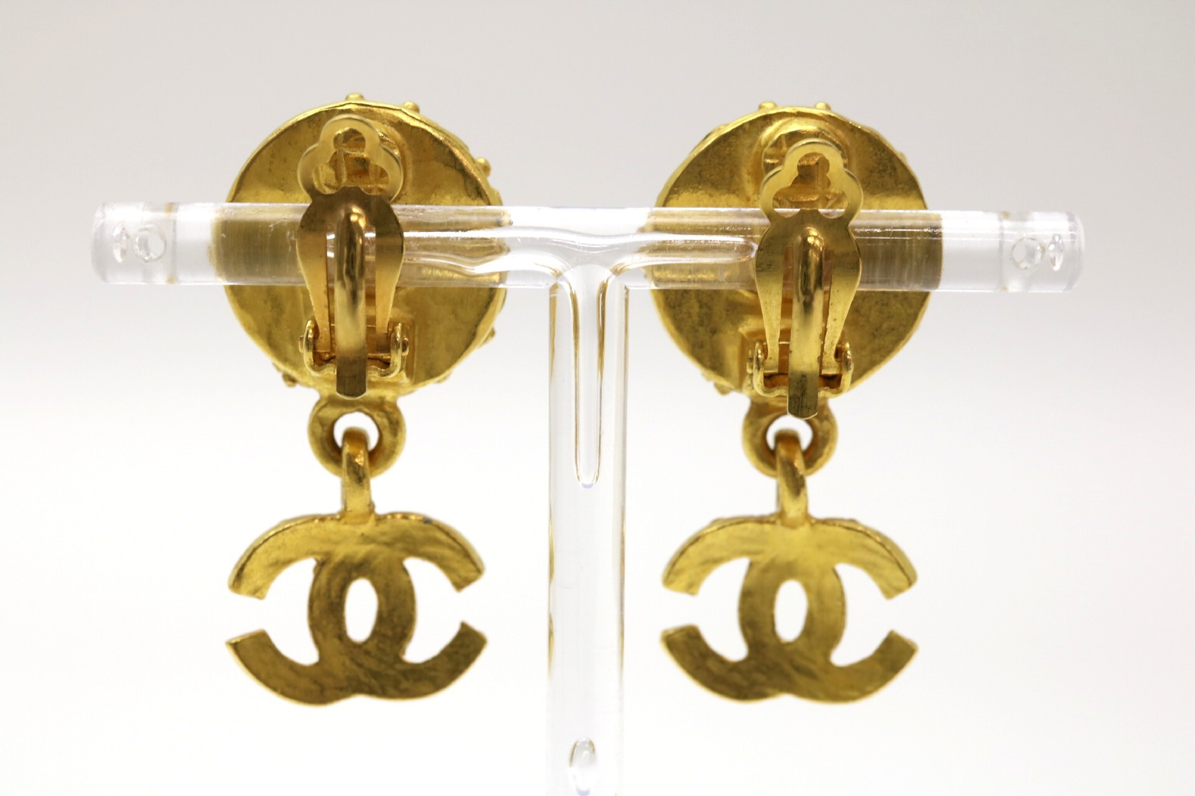 Coco Mark Color Stone Earrings 96A — view 2