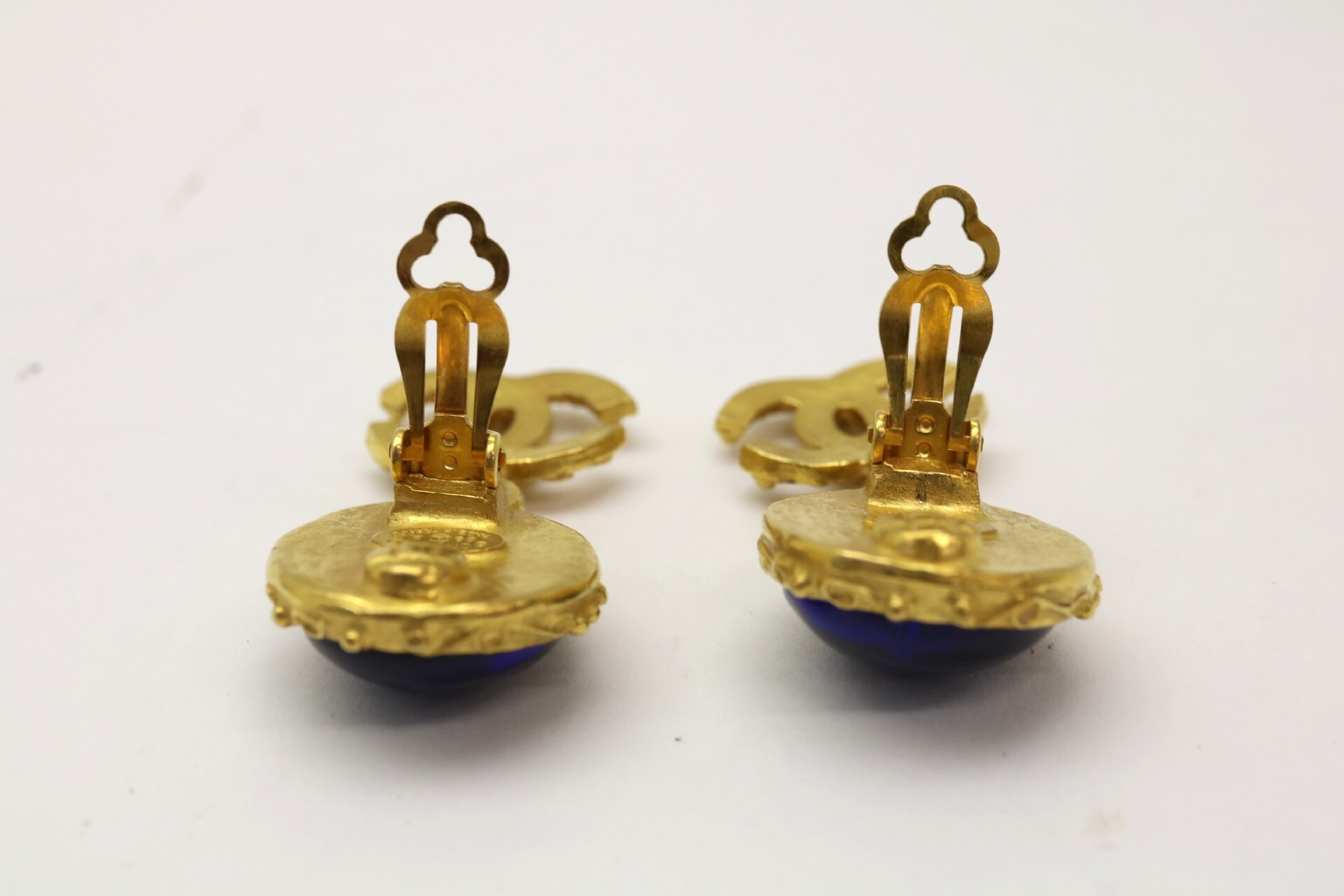 Coco Mark Color Stone Earrings 96A — view 4