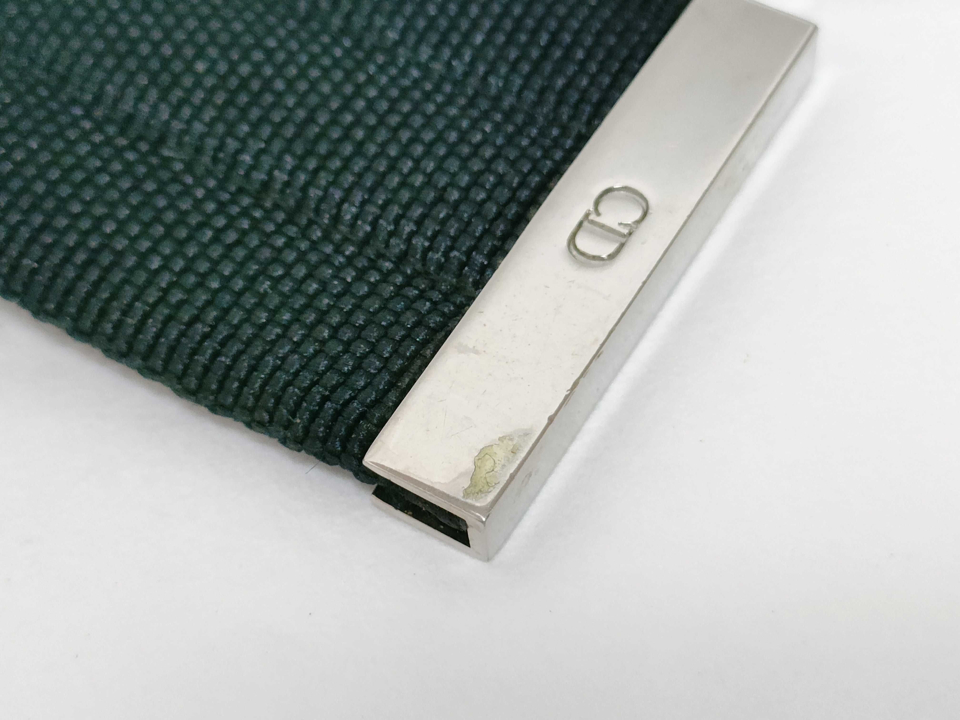 CD logo buckle belt, fabric, 34BM-0074 belt. — view 10