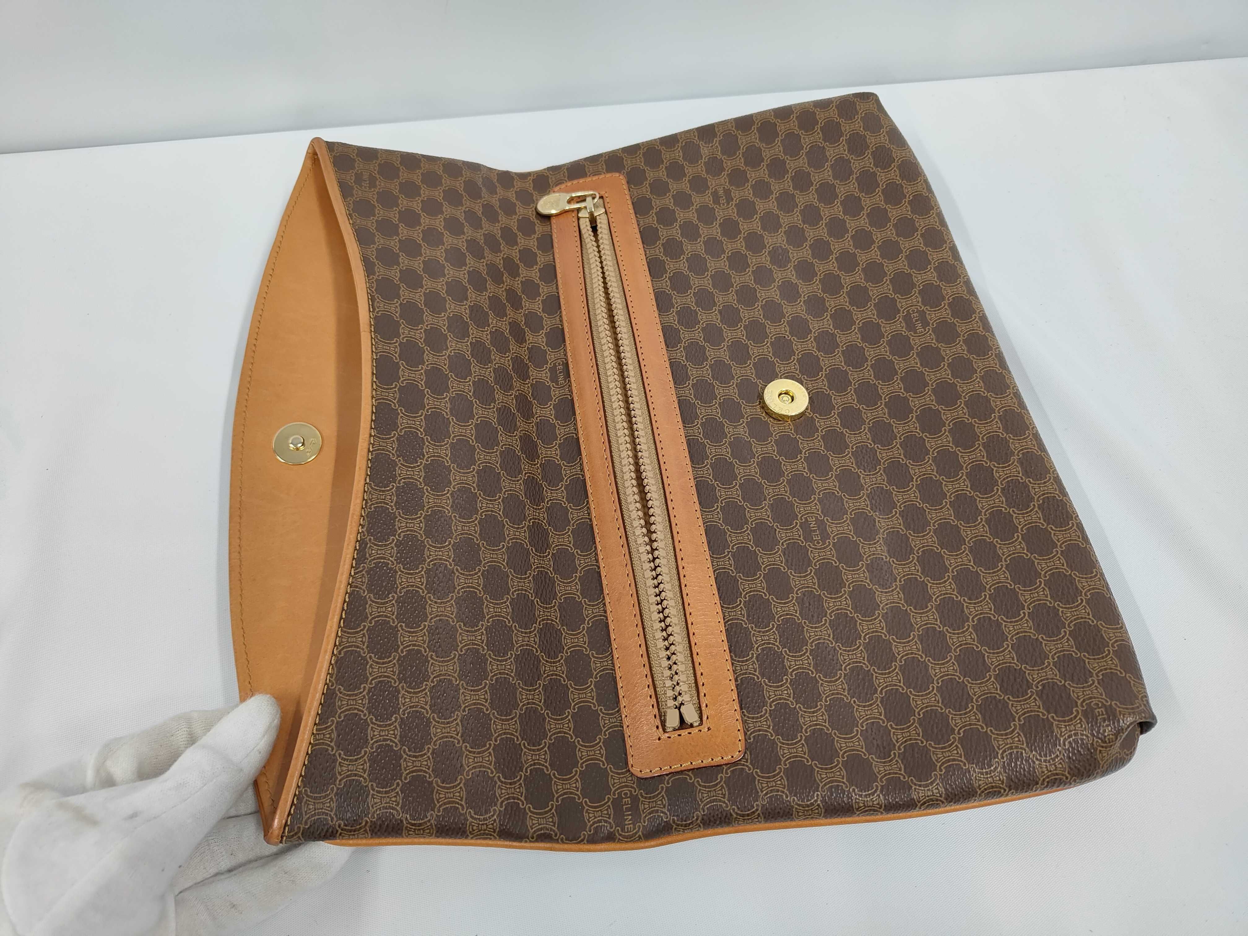 Macadam Leather Clutch Bag — view 5