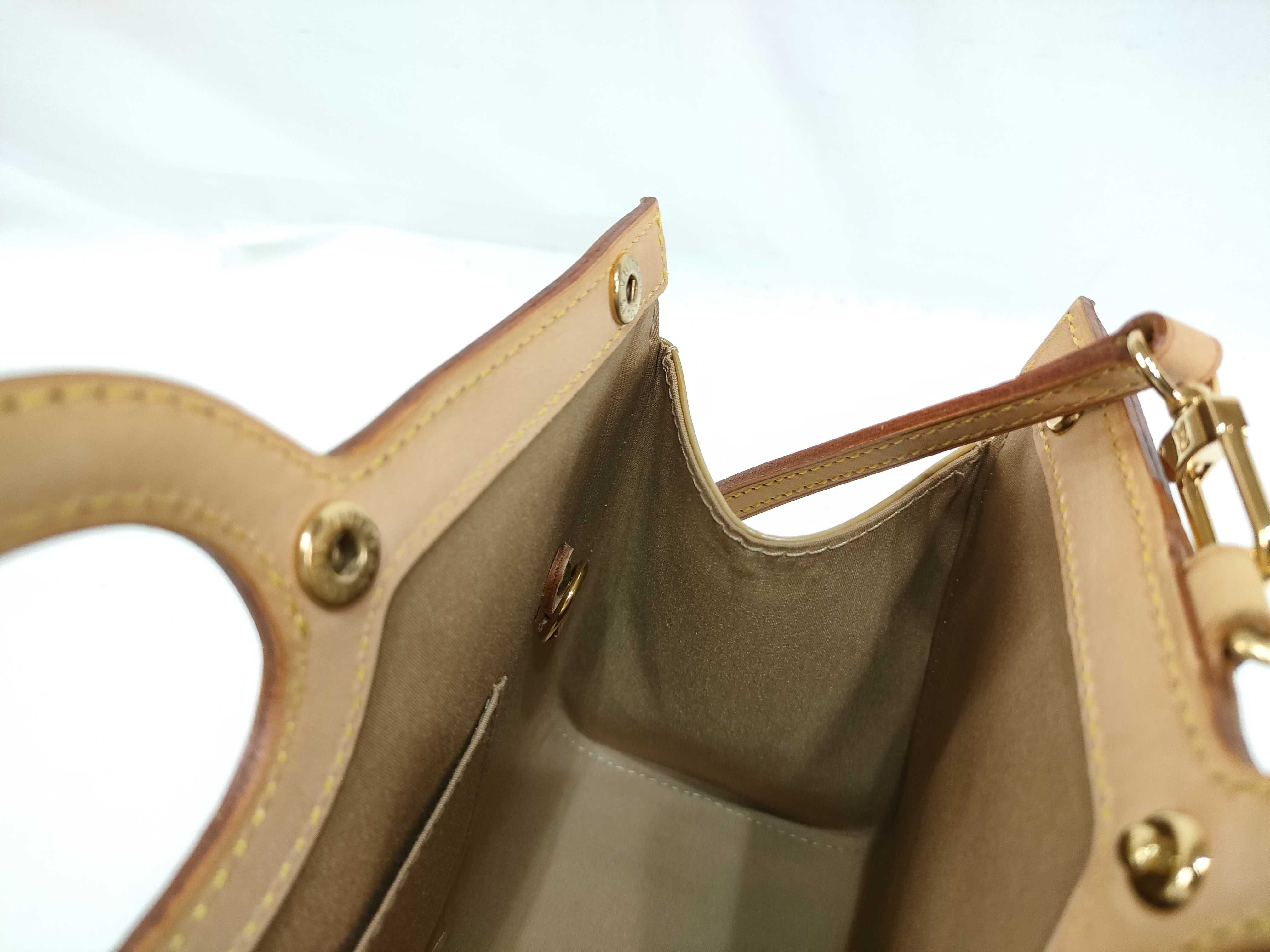 Vernis Roxbury Drive M91372 LM0056 Beige Shoulder Bag — view 12