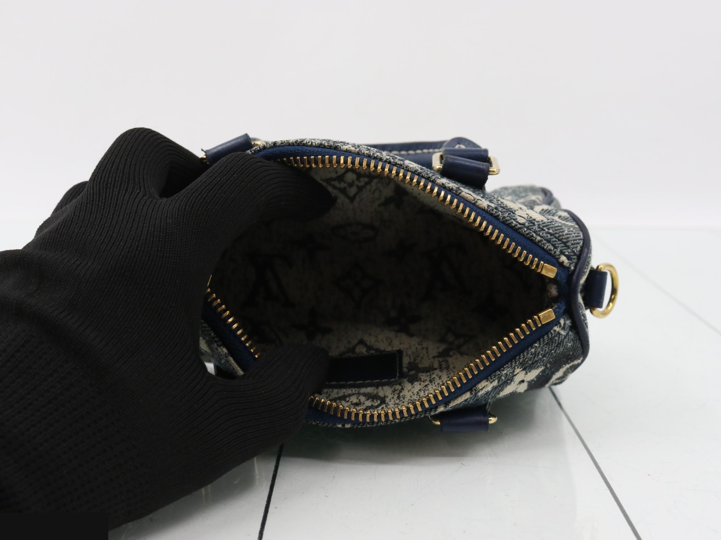 Monogram Jacquard Speedy Bandoulière 20 2-Way Handbag — view 4