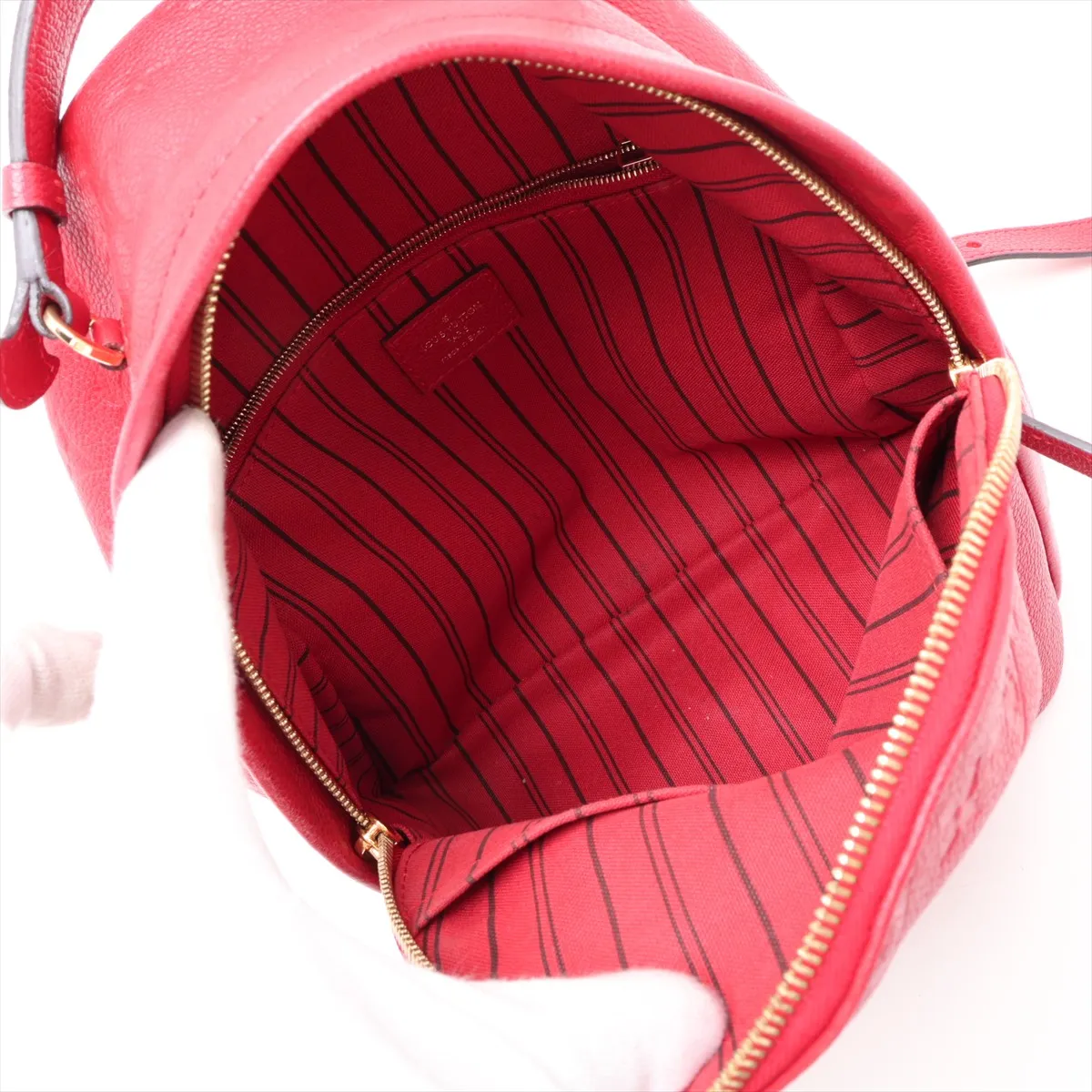 Monogram Empreinte Sorbonne Backpack M44015 CA2137 Red — view 7