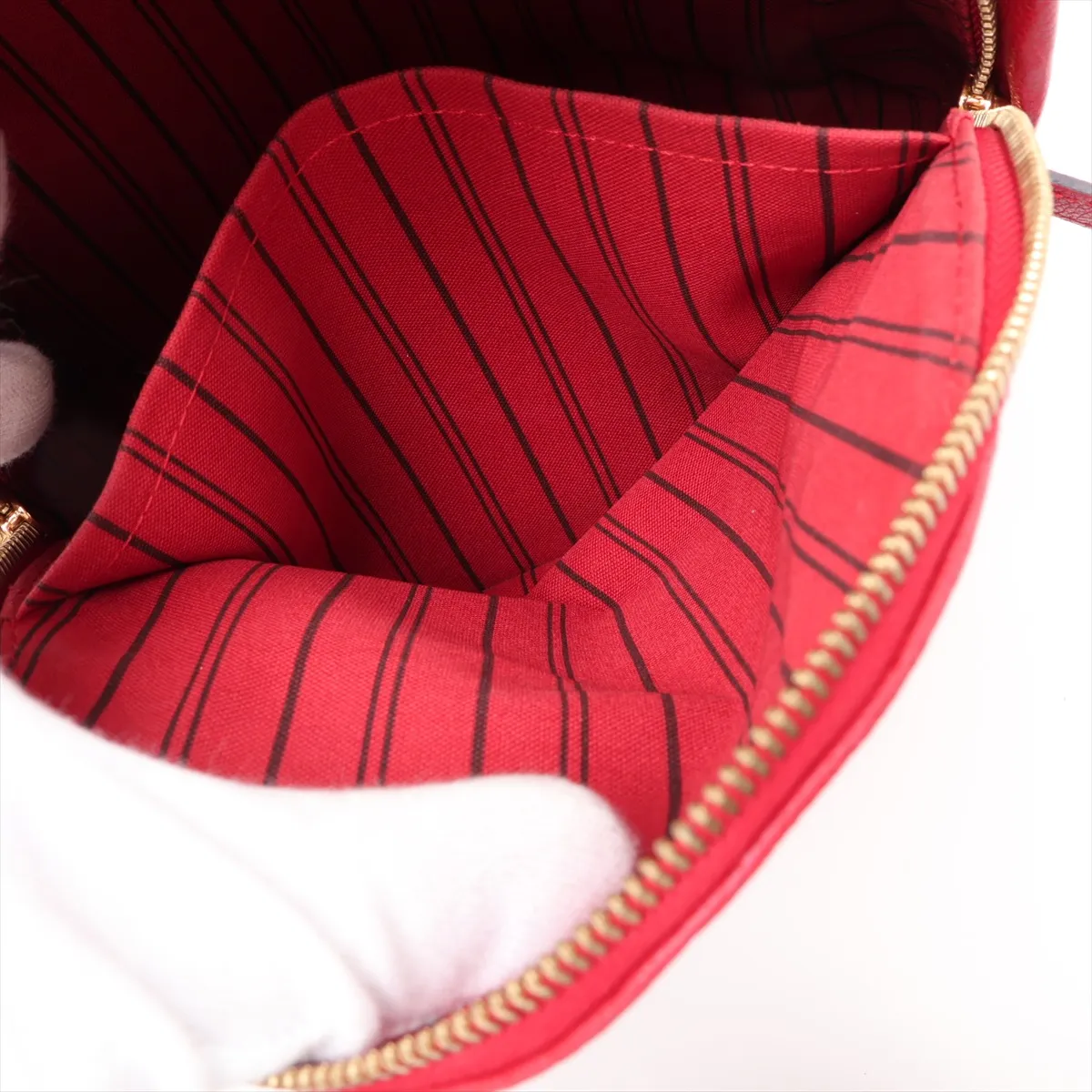 Monogram Empreinte Sorbonne Backpack M44015 CA2137 Red — view 8