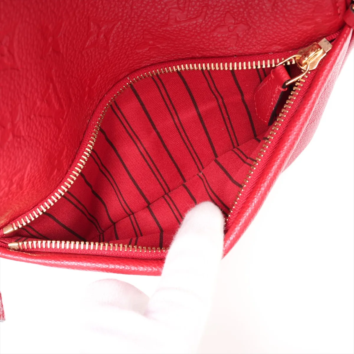 Monogram Empreinte Sorbonne Backpack M44015 CA2137 Red — view 10