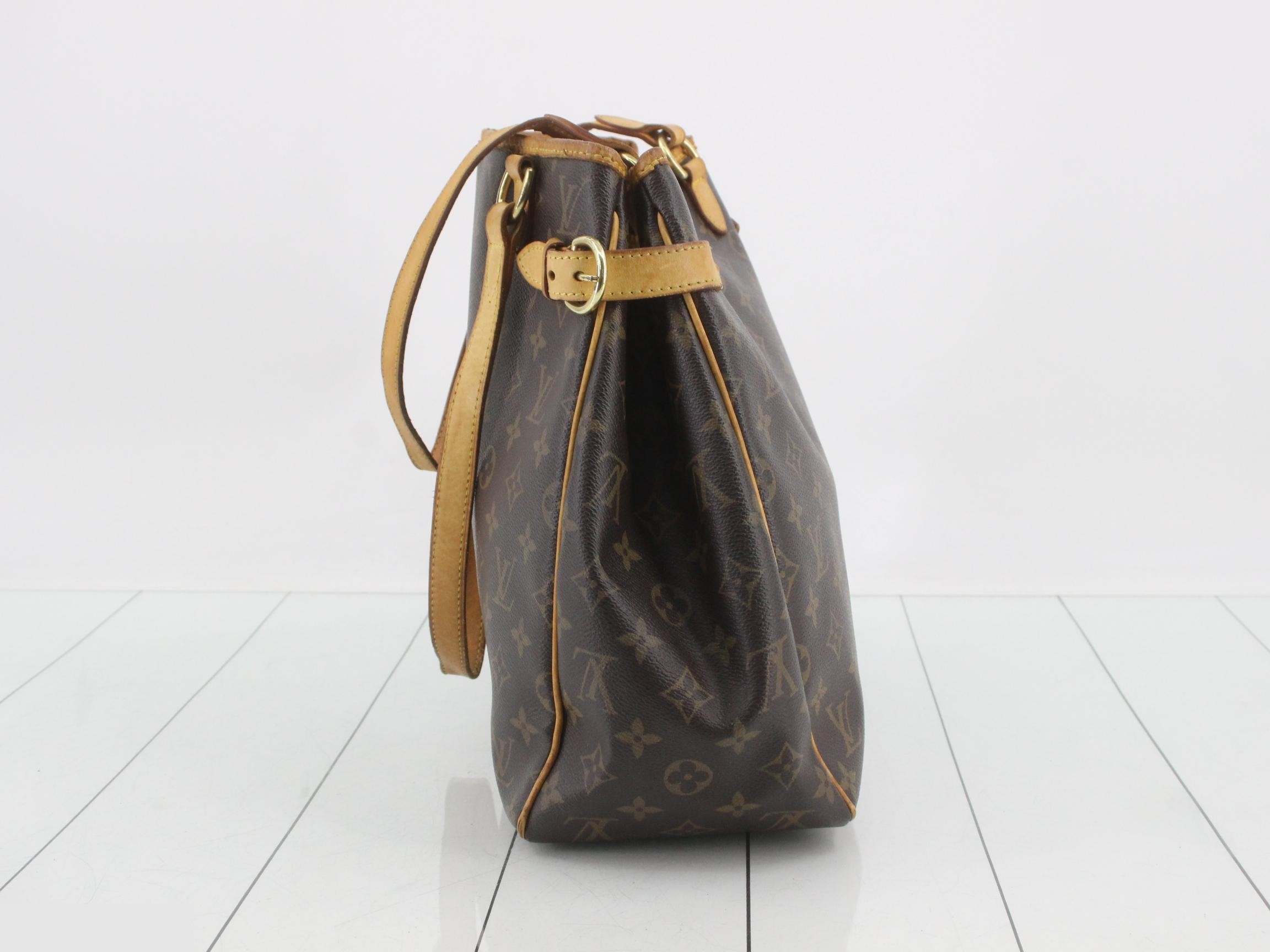 M51153 Batignolles Vertical Tote Bag, Monogram, Brown — view 3