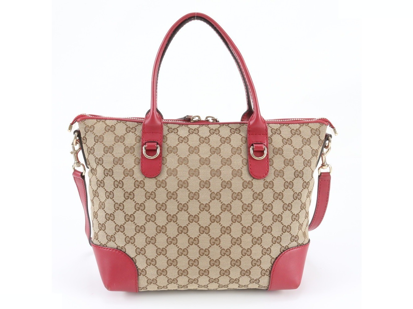 GG Canvas Heartbit 269957 Leather 2-Way Shoulder Bag — view 4