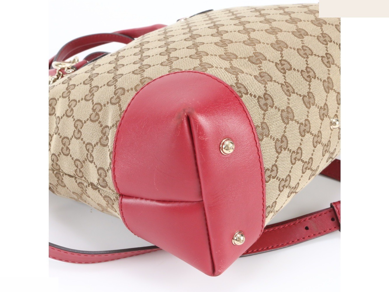 GG Canvas Heartbit 269957 Leather 2-Way Shoulder Bag — view 5