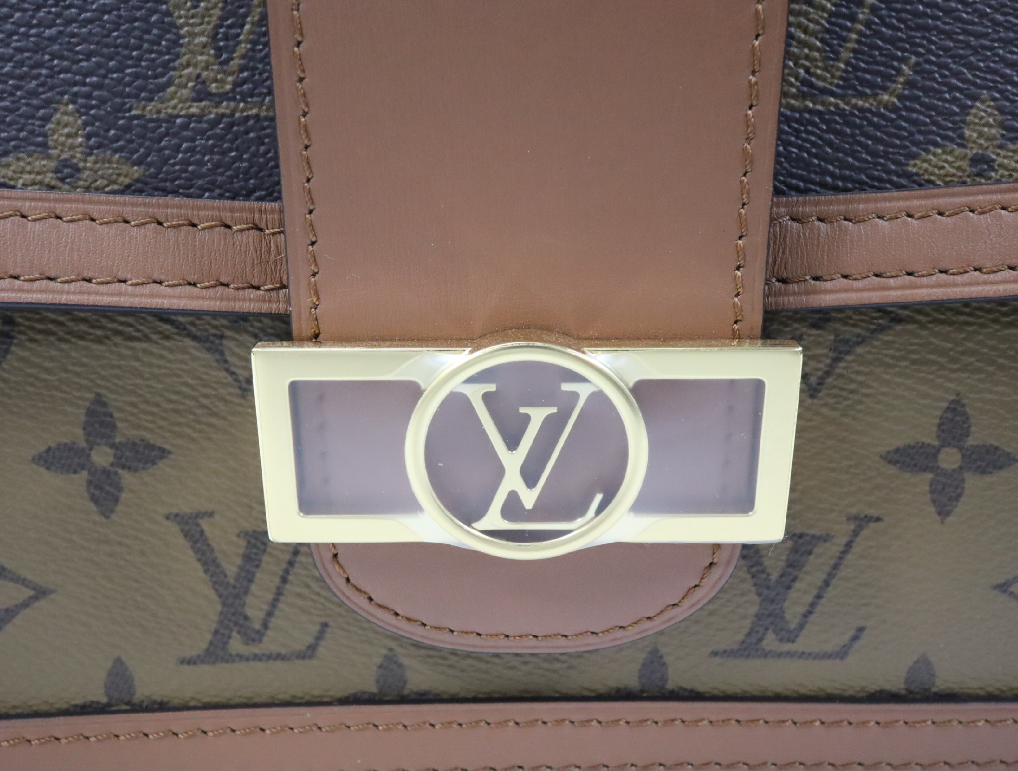 Monogram Reverse Dauphine MM M45958 Shoulder Bag (RFID detected) — view 11