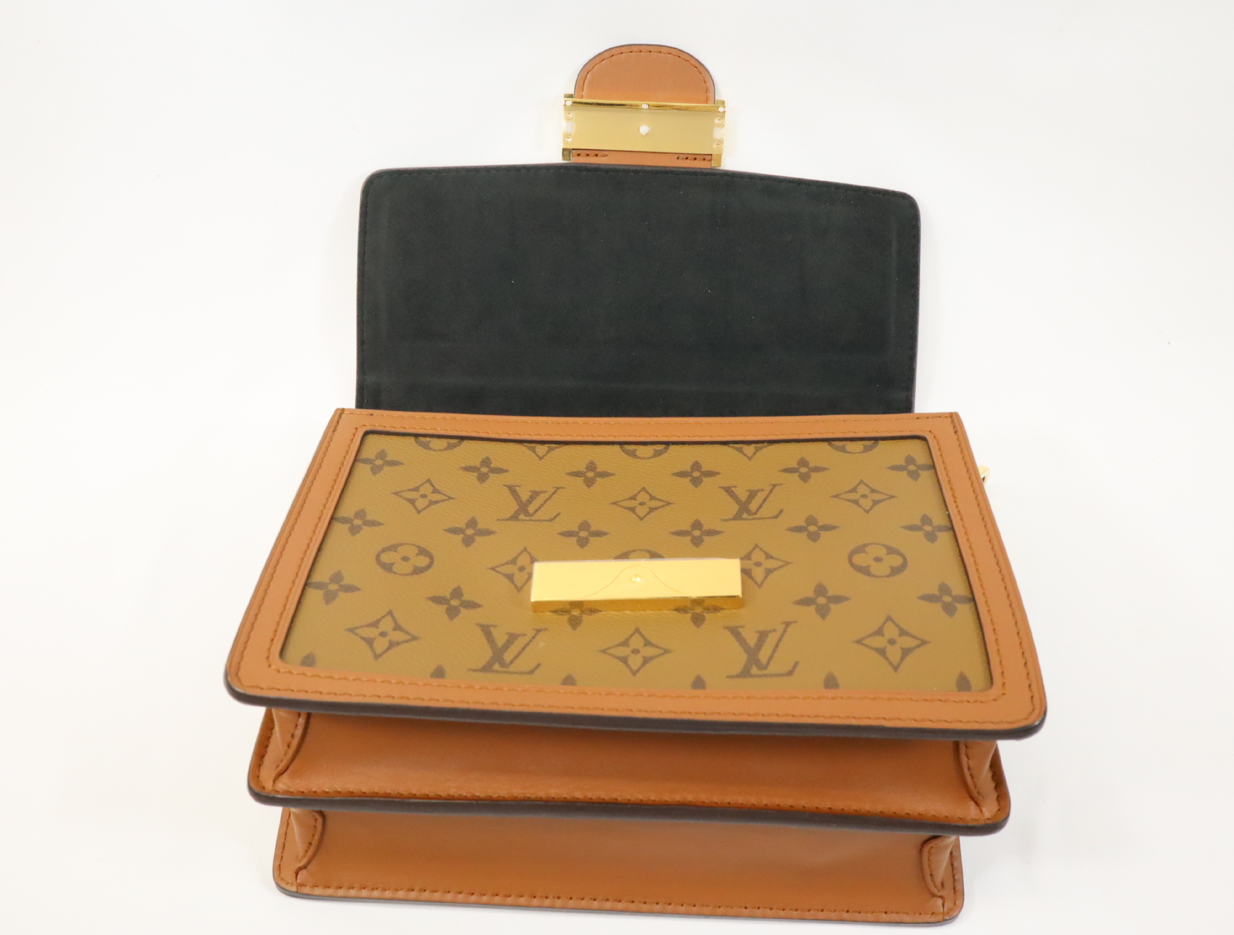 Monogram Reverse Dauphine MM M45958 Shoulder Bag (RFID detected) — view 12