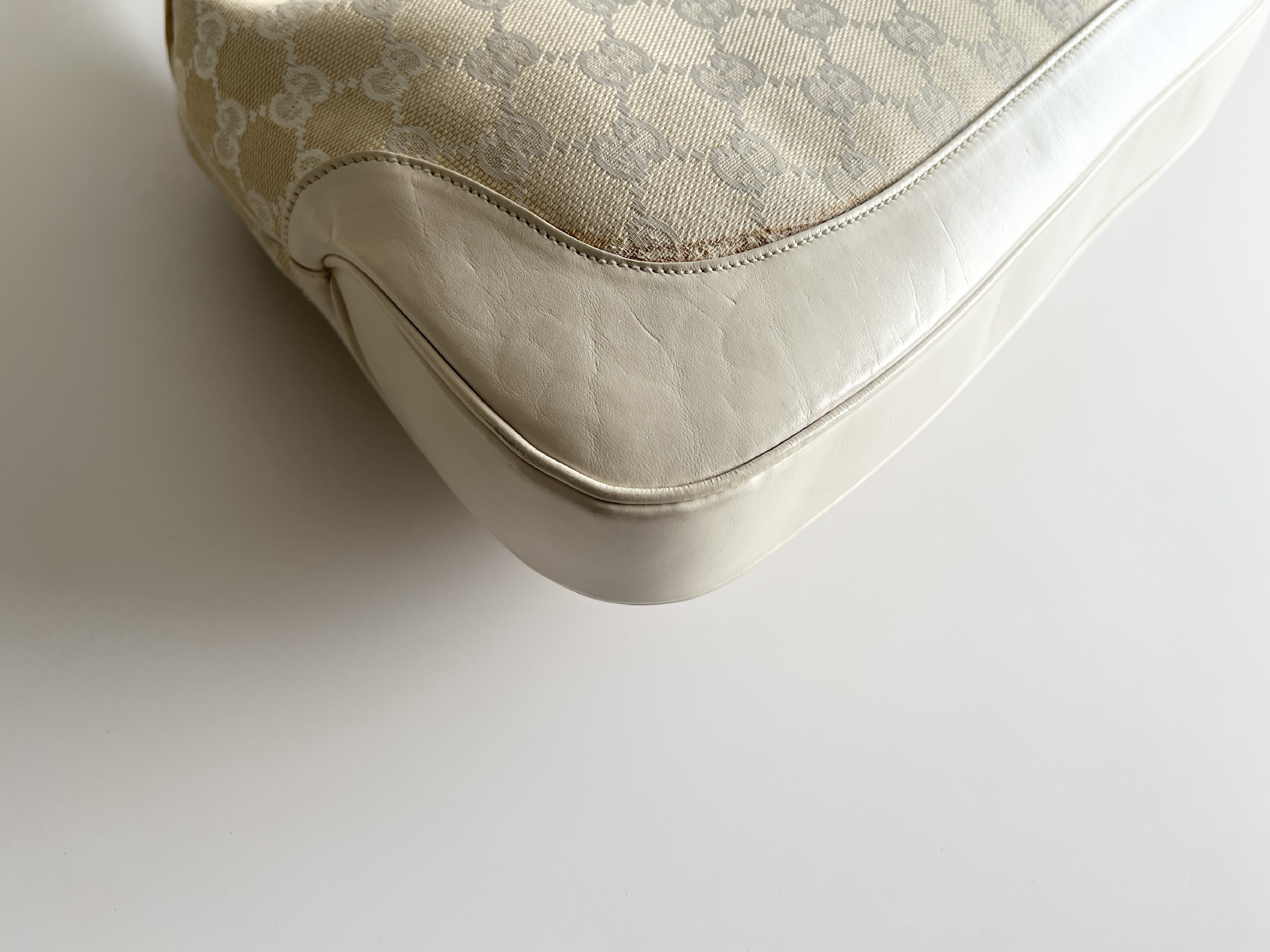 Jackie GG Canvas Leather Shoulder Bag One-Shoulder Bag — view 12