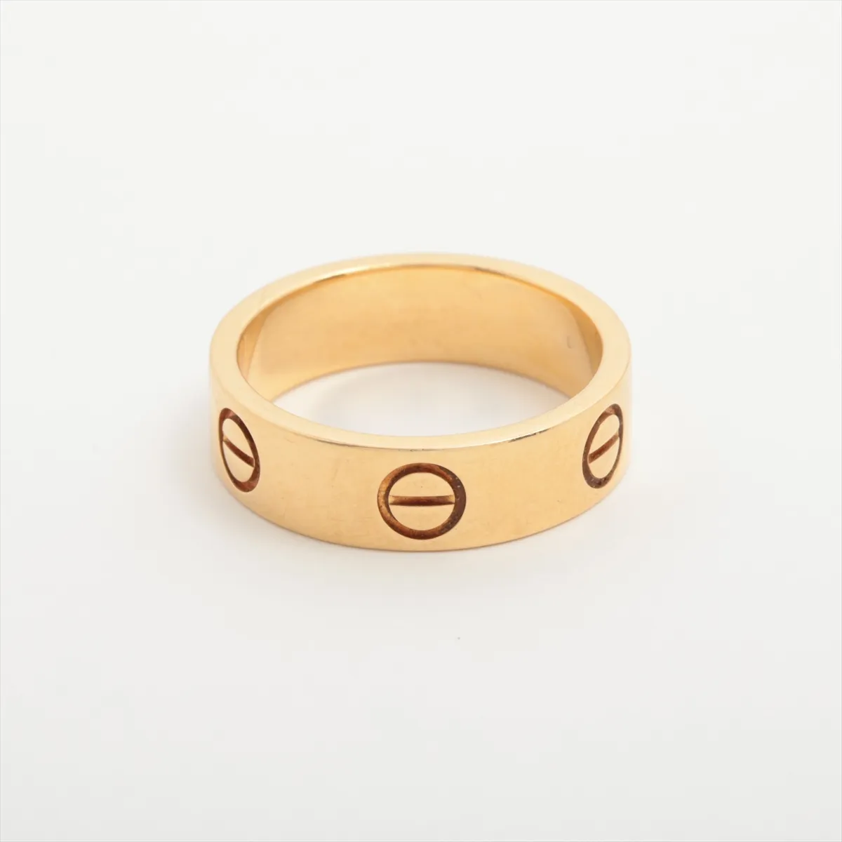 Love Ring 750(YG) 6.8g 53 AT6099 — view 2