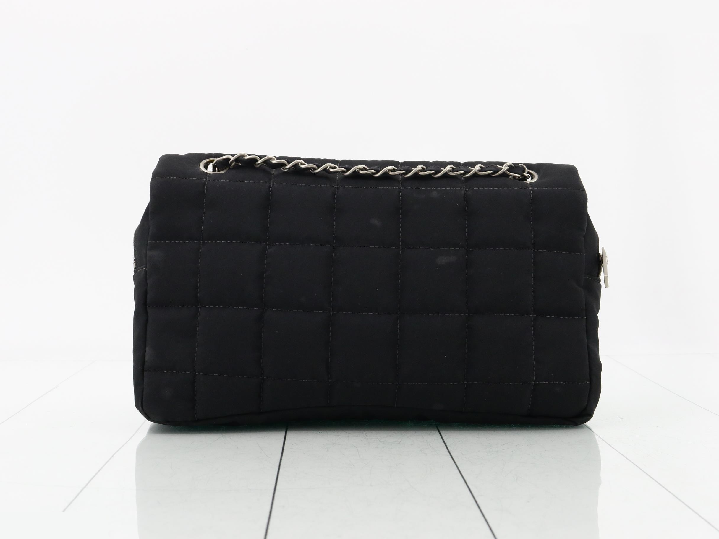 Chocolate Bar Nylon Chain Shoulder Bag — view 2