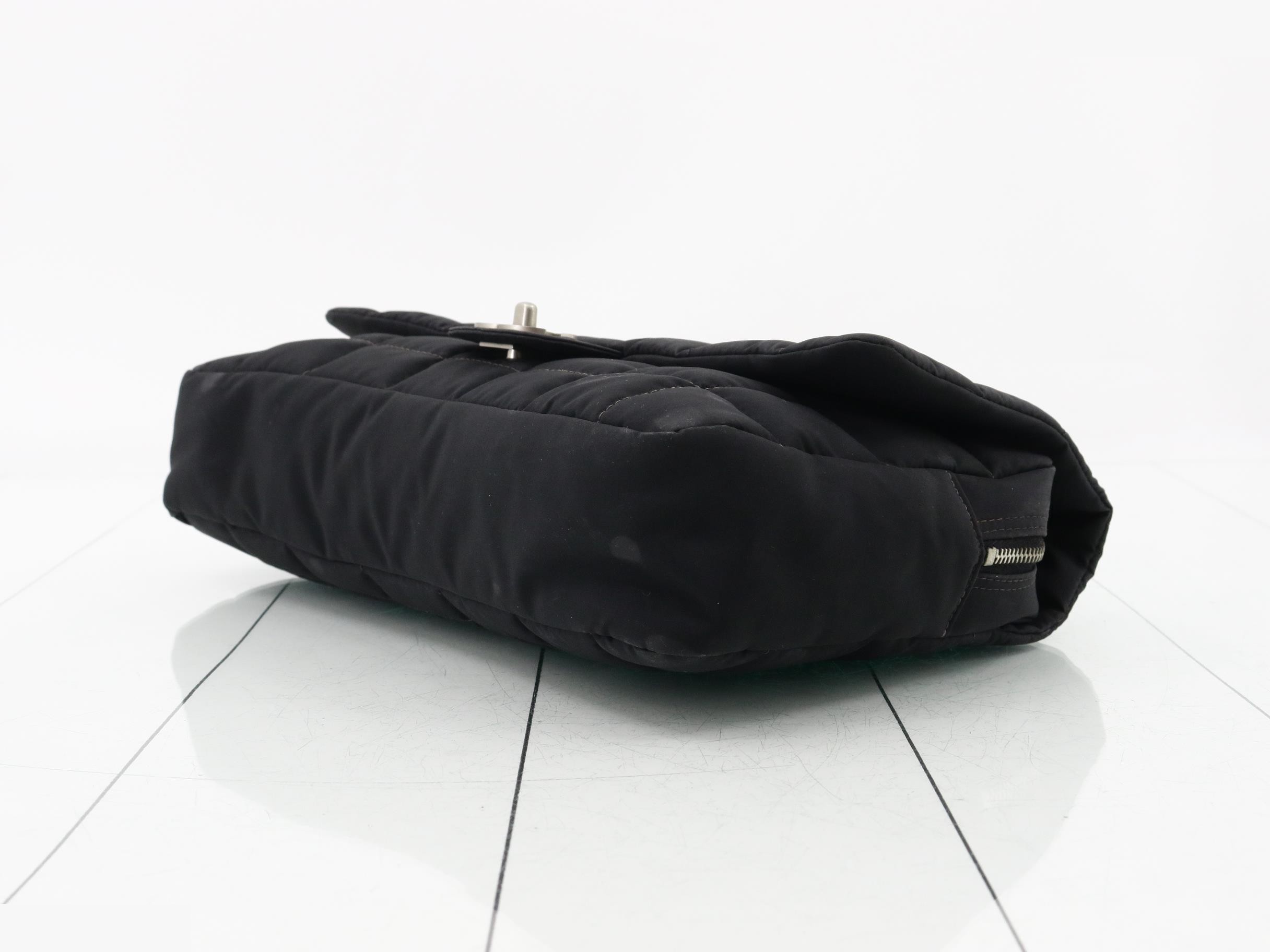 Chocolate Bar Nylon Chain Shoulder Bag — view 6