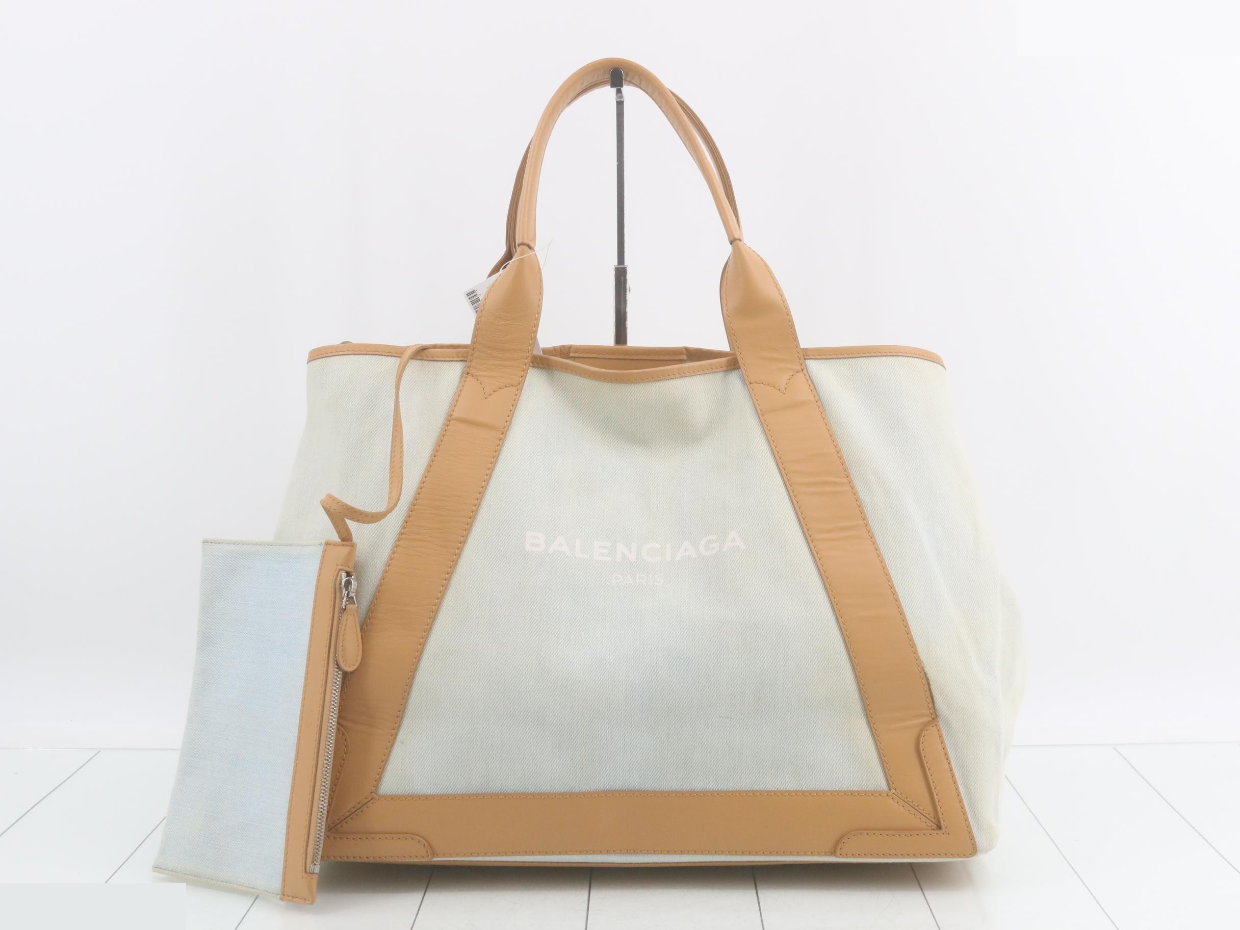 Navy Cabas Denim