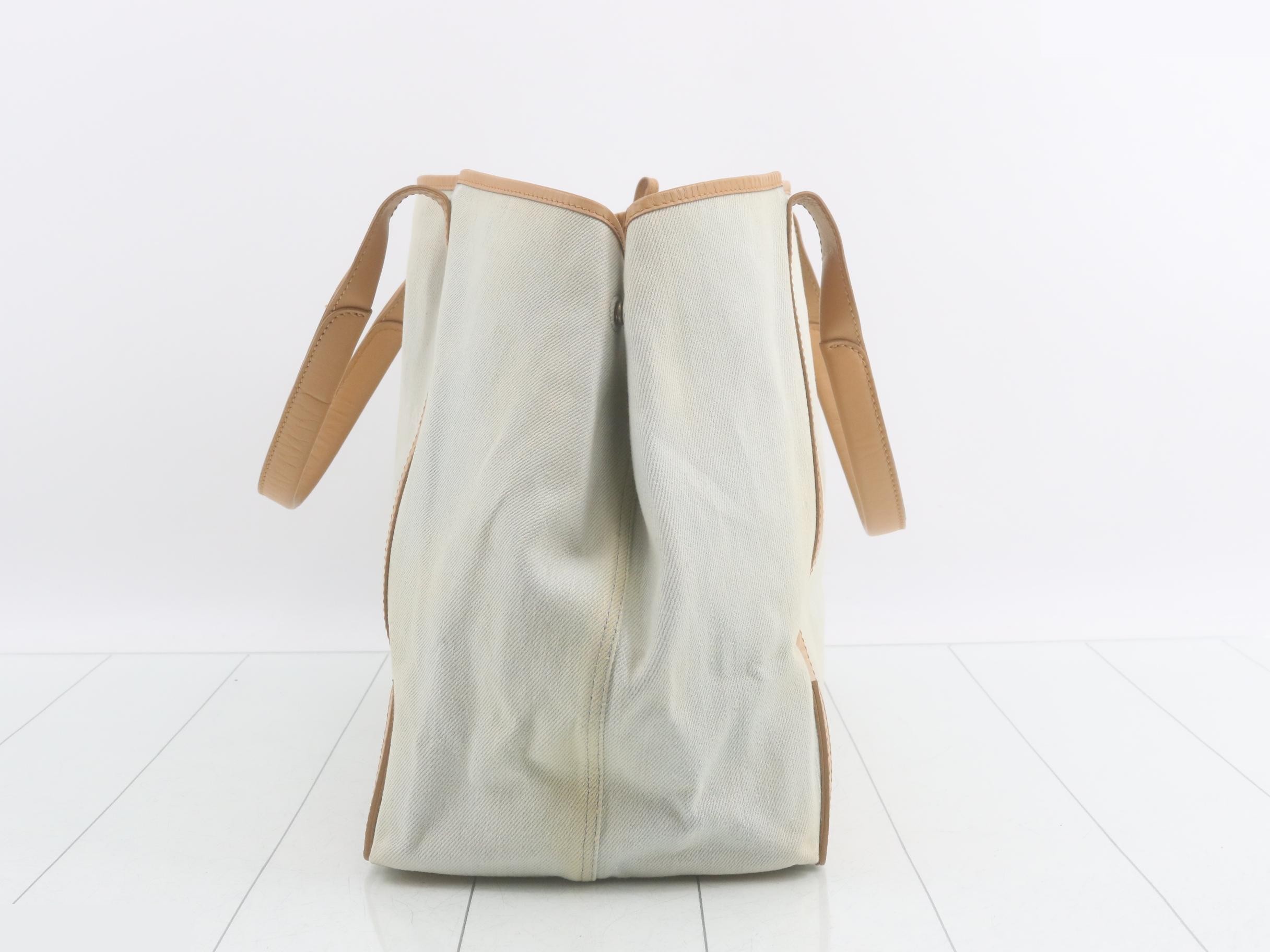 Navy Cabas Denim — view 3