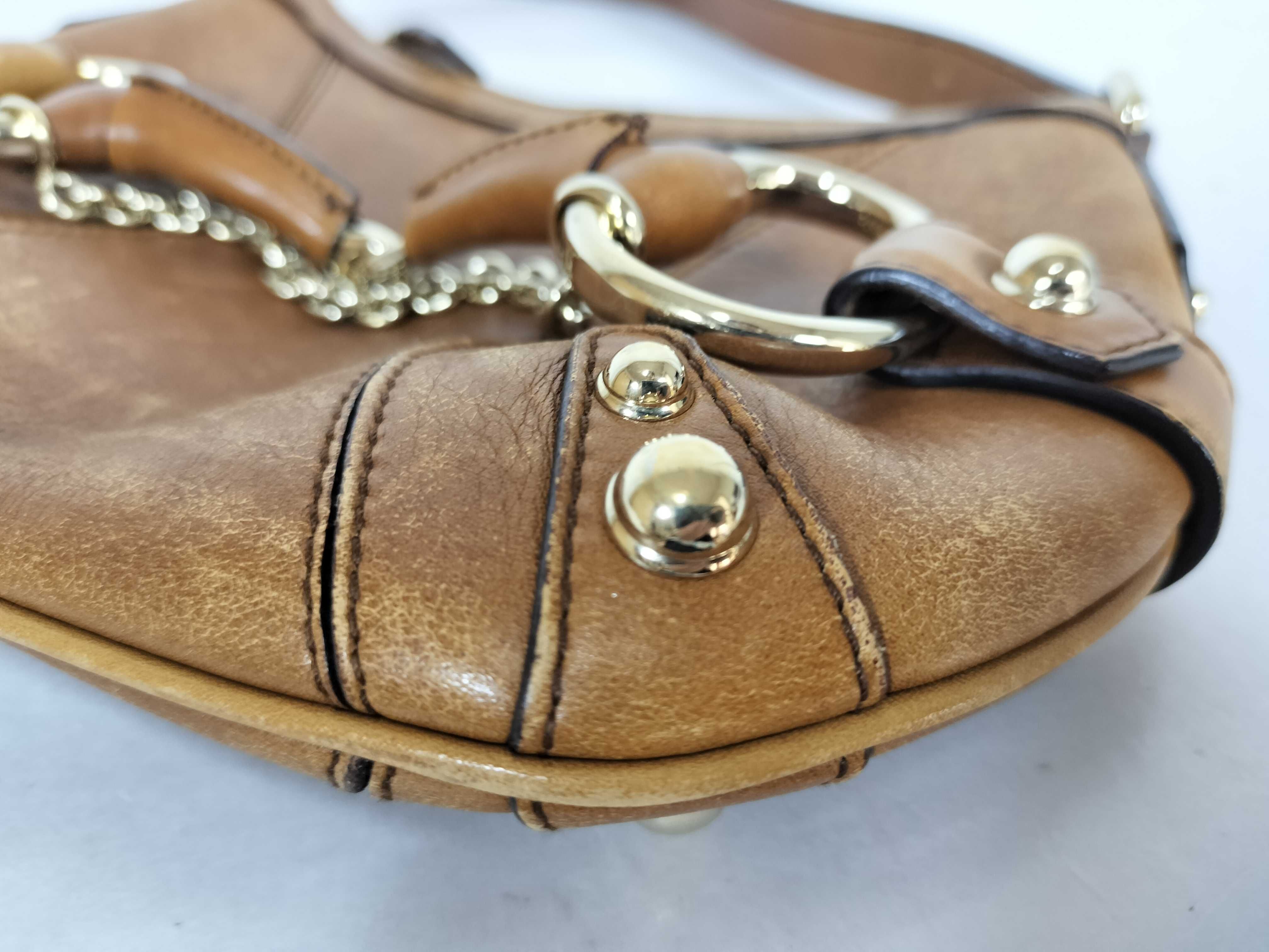 Horsebit Leather Handbag — view 6