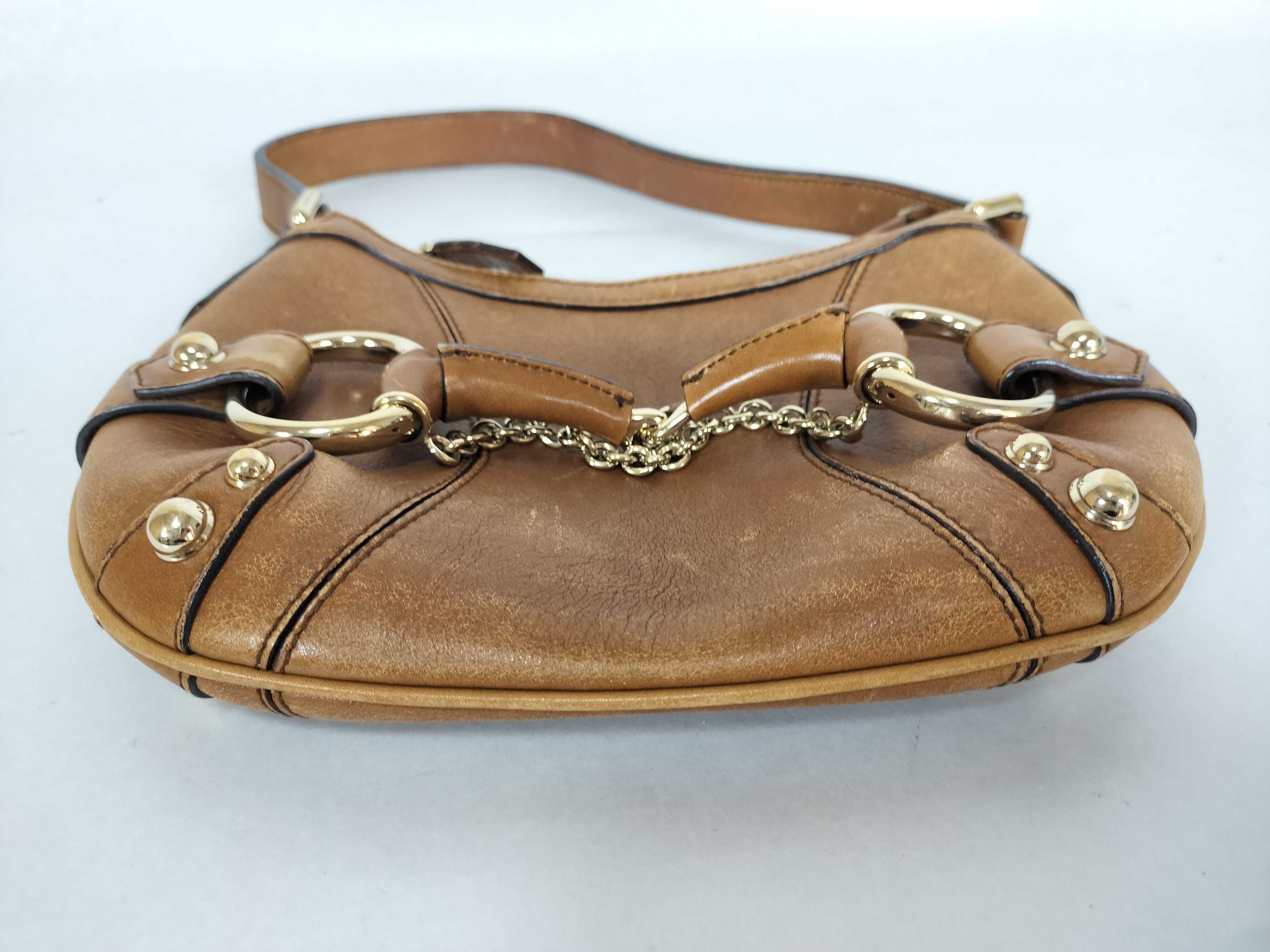 Horsebit Leather Handbag — view 7