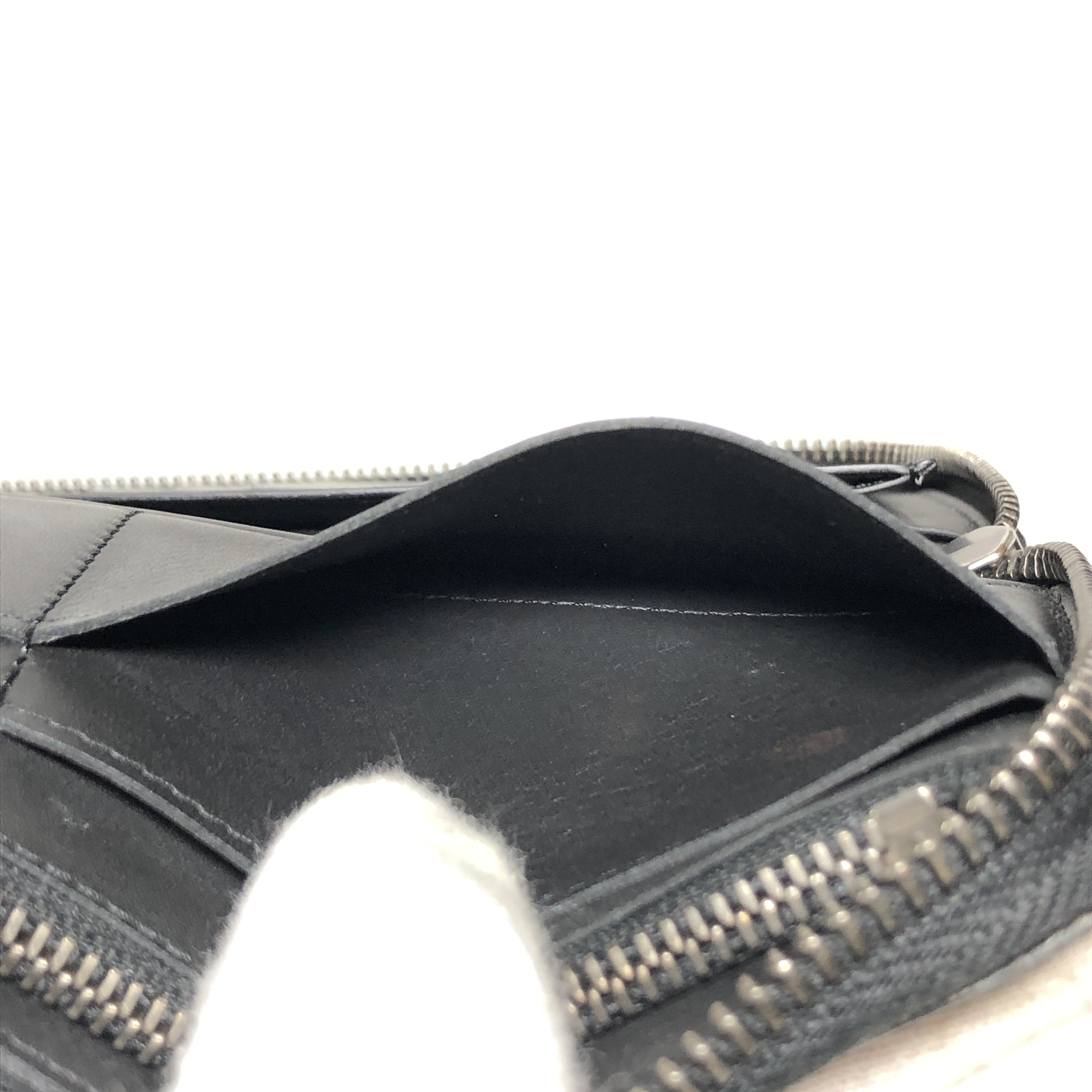 Damier Infini Zippy Wallet Vertical Long Wallet N63548 Organizer Round Zipper Onyx CA1199 Coin Purse — view 14