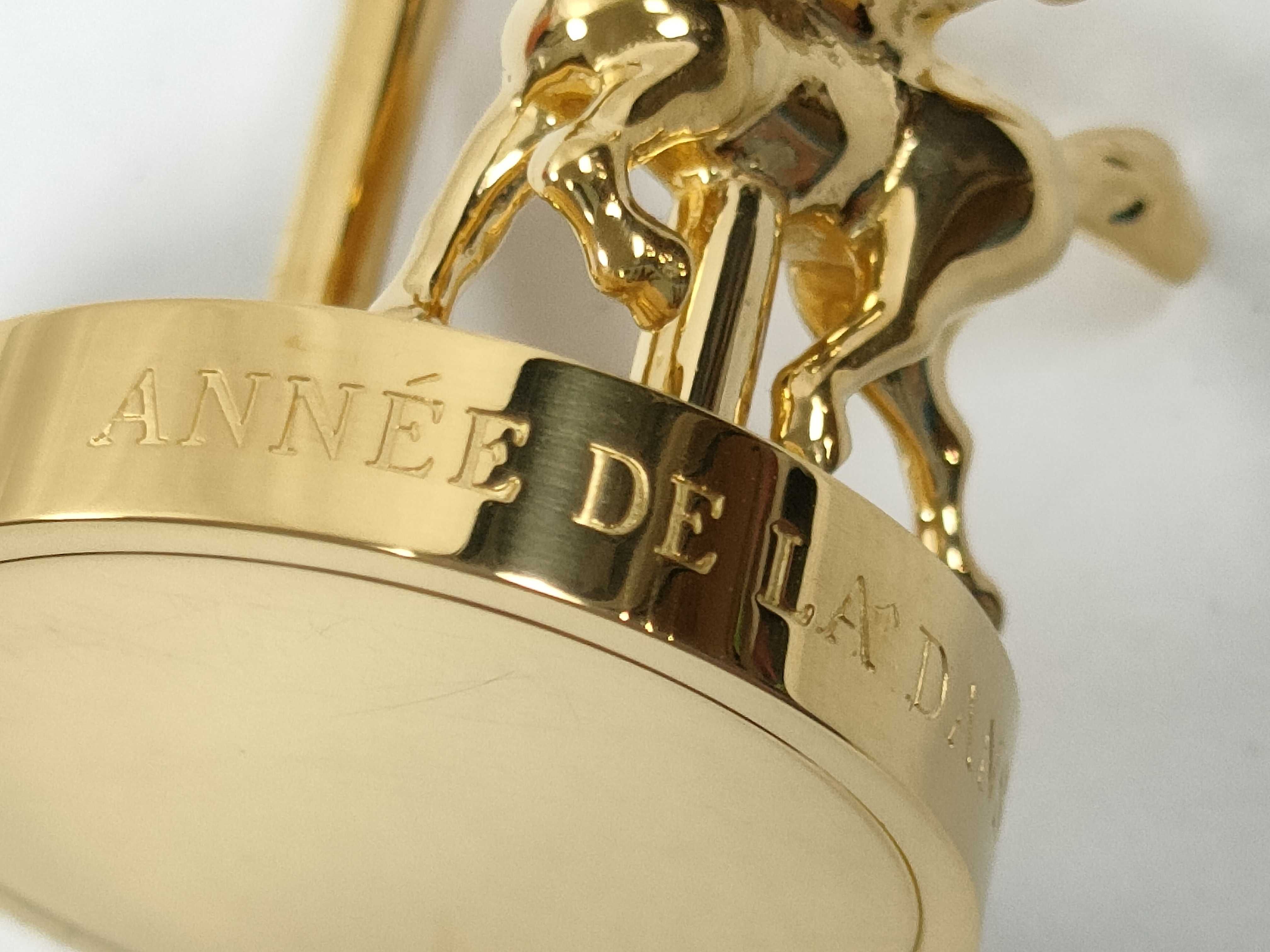 Cadena Bag Charm, Pegasus, Arne Danse, 2007, Gold, Box, Dust Bag, Charm — view 6