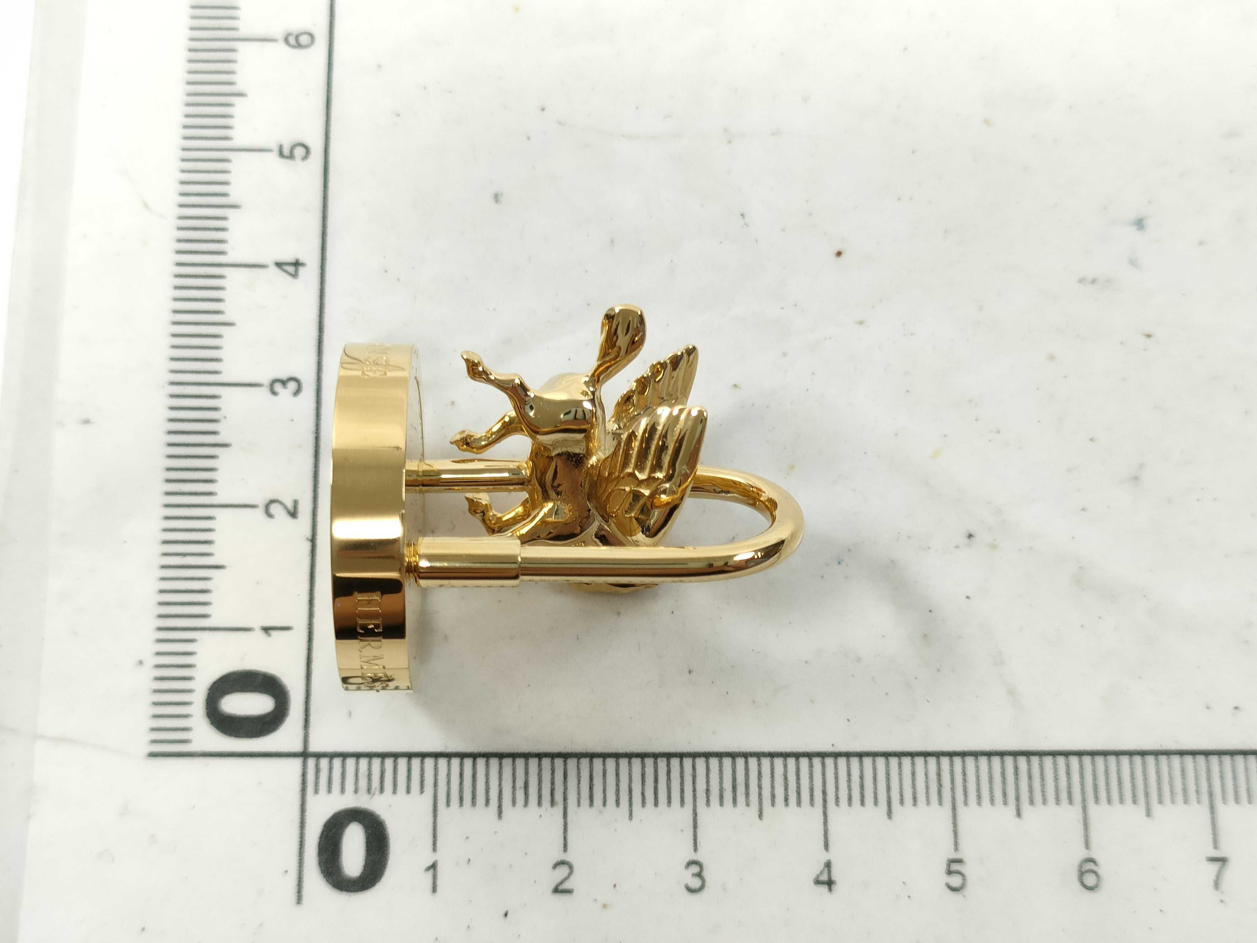 Cadena Bag Charm, Pegasus, Arne Danse, 2007, Gold, Box, Dust Bag, Charm — view 8
