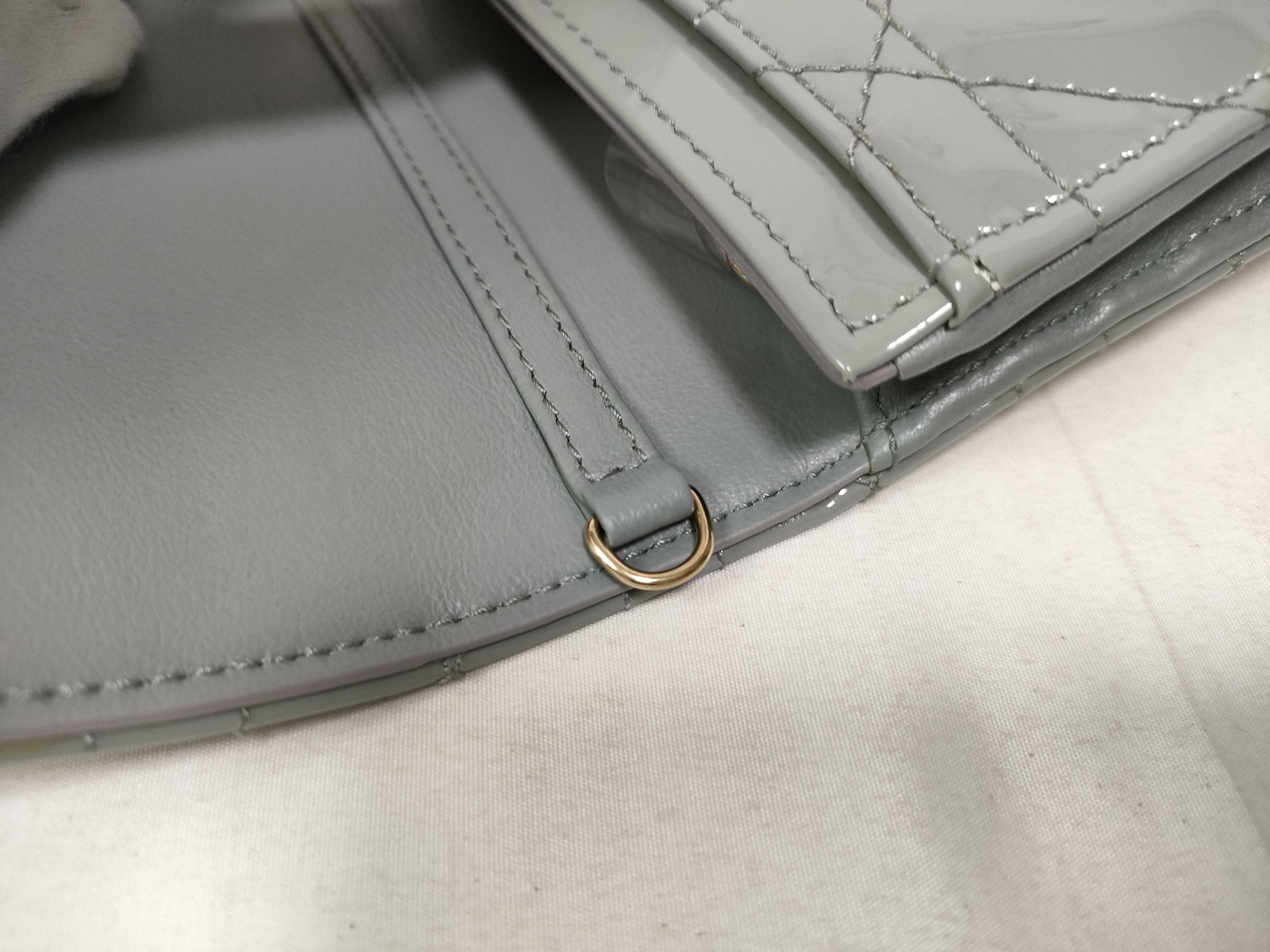Cannage Chain Wallet Enamel Wallet — view 10