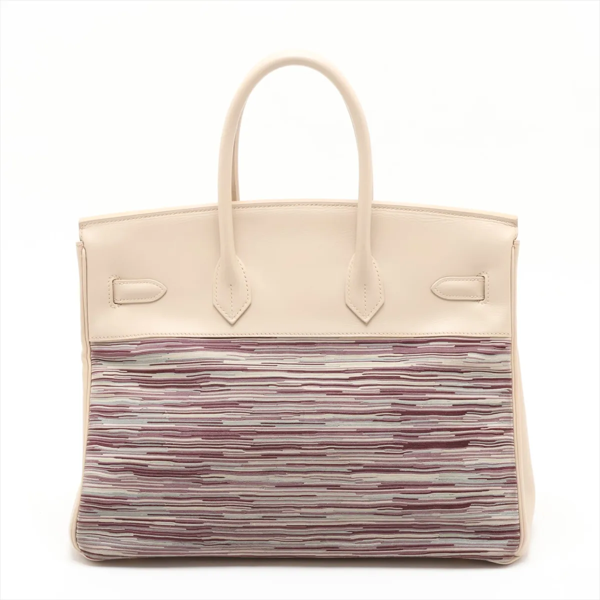 [Individually packaged] Hermes Birkin 35 Letournée Vibrato x Veau Gulliver Trench Coat with Gold Hardware E: 2001 — view 2