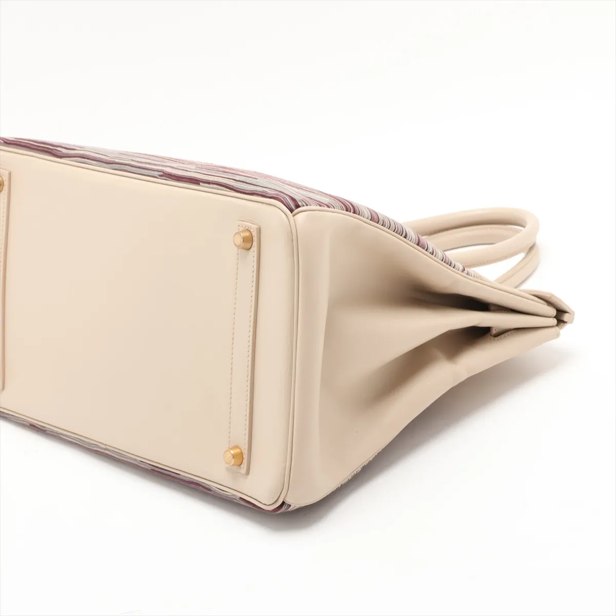 [Individually packaged] Hermes Birkin 35 Letournée Vibrato x Veau Gulliver Trench Coat with Gold Hardware E: 2001 — view 3