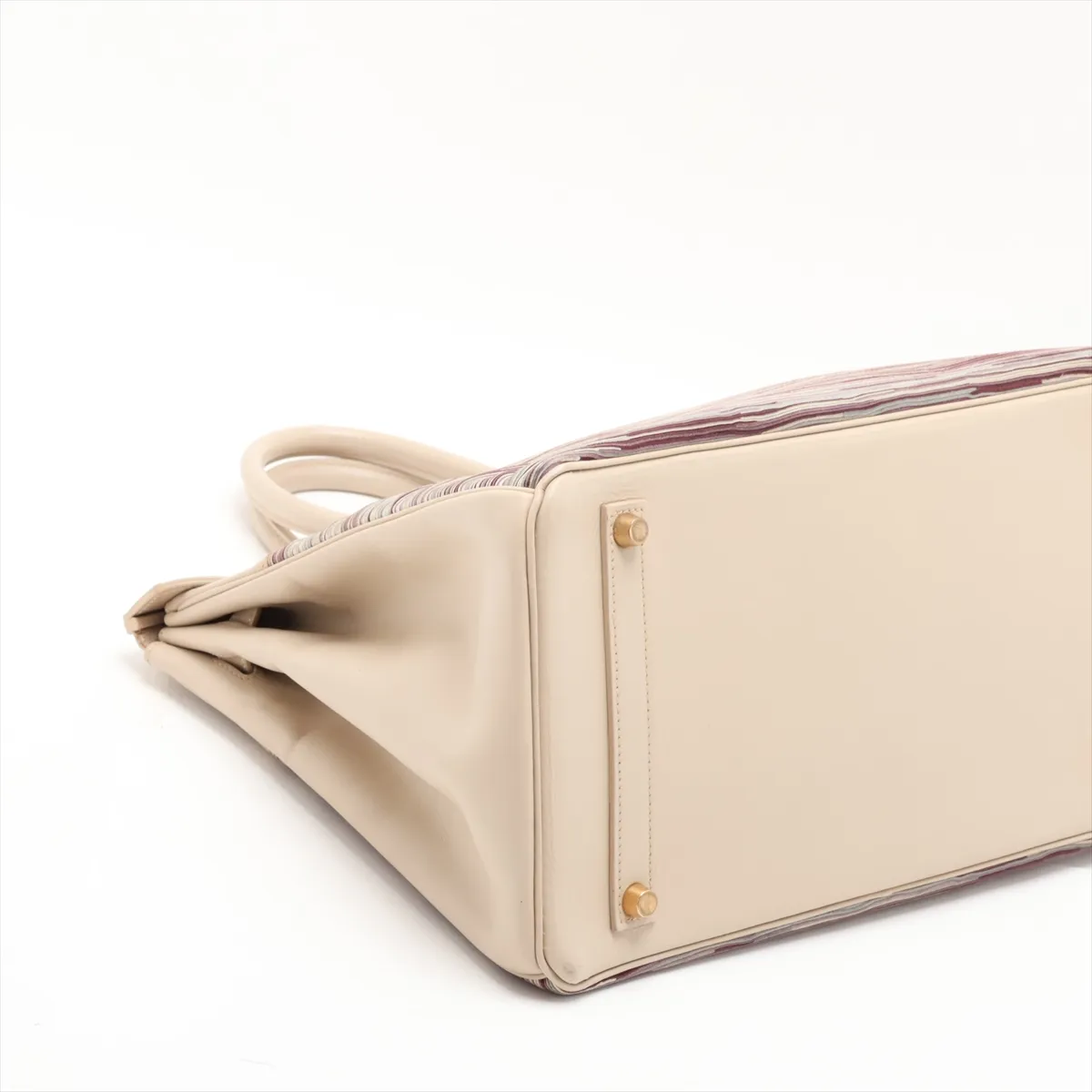 [Individually packaged] Hermes Birkin 35 Letournée Vibrato x Veau Gulliver Trench Coat with Gold Hardware E: 2001 — view 4