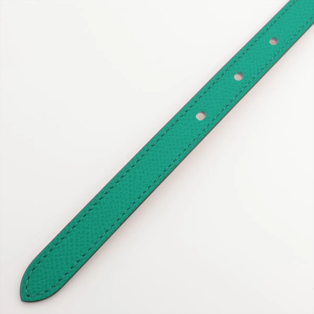 Pop H U: 2022 Belt, Veau Epsom, Green, — view 3