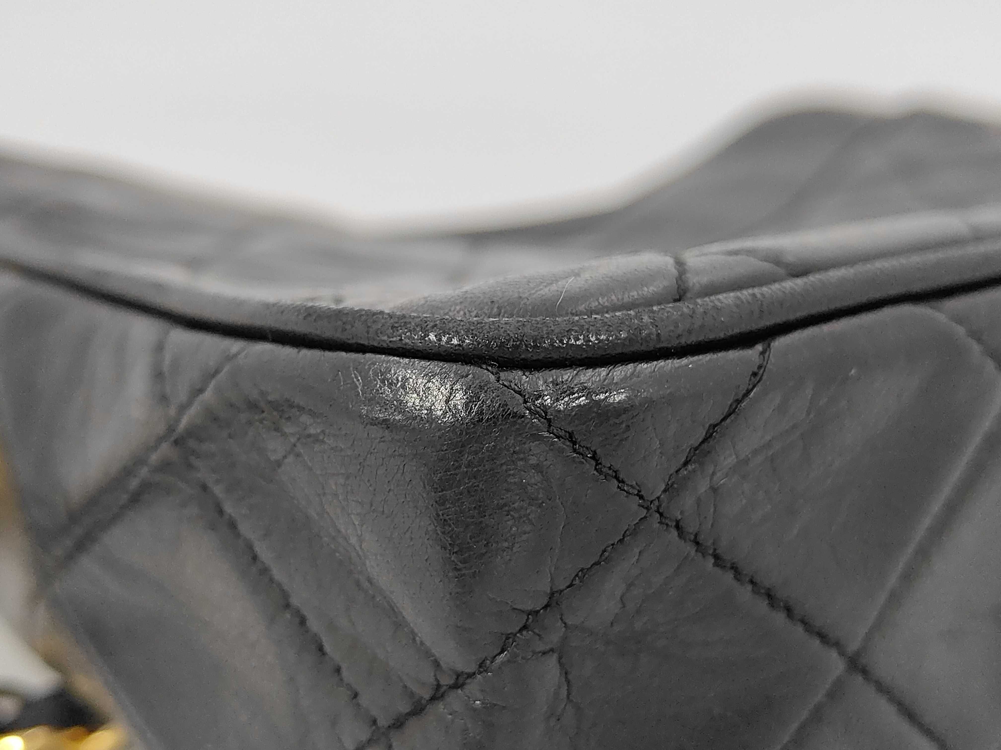 Shoulder Bag, Quilted Black x Chain Bag — view 6