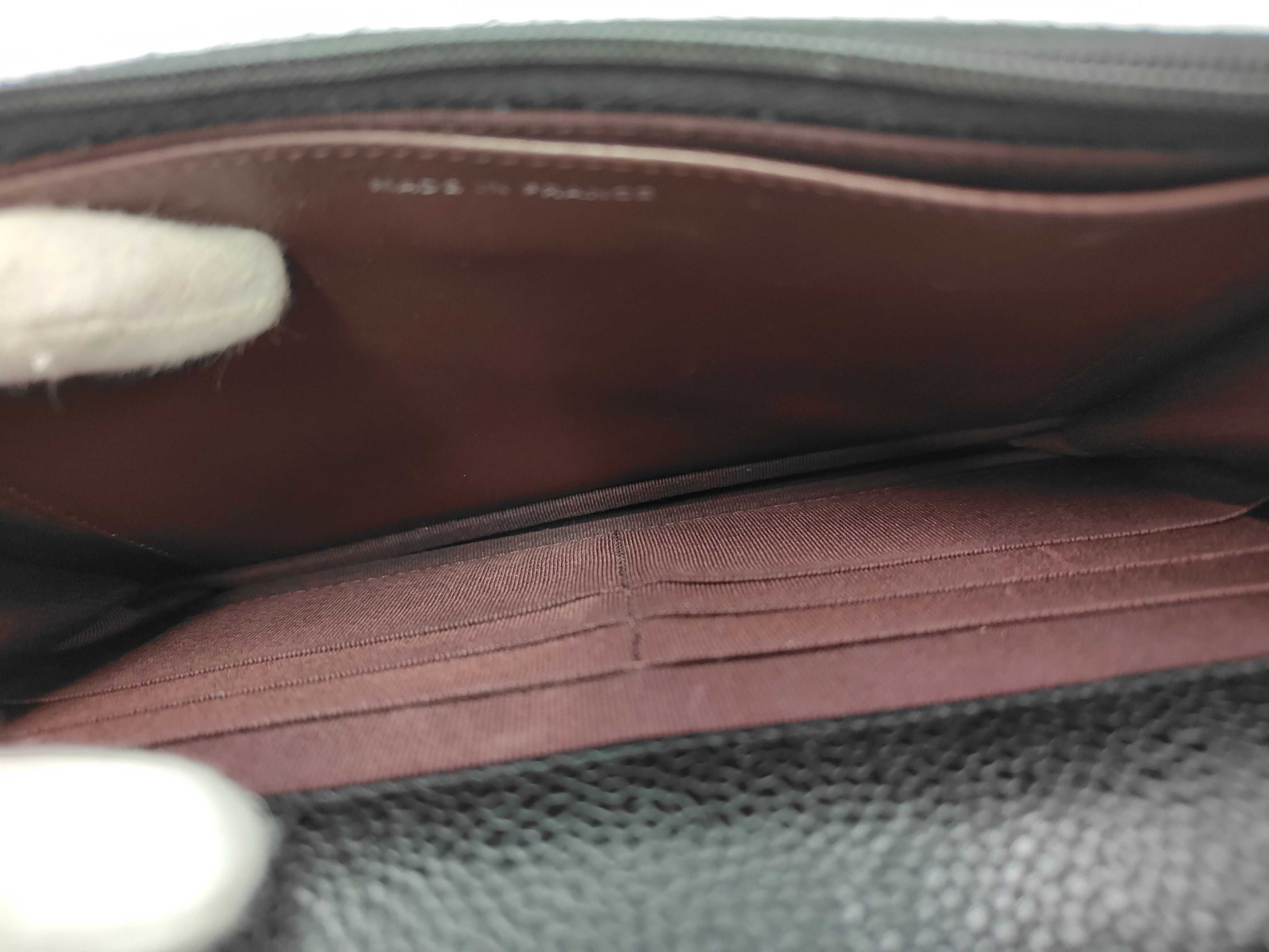Matelassé Chain Wallet with Plate Shoulder Bag — view 8