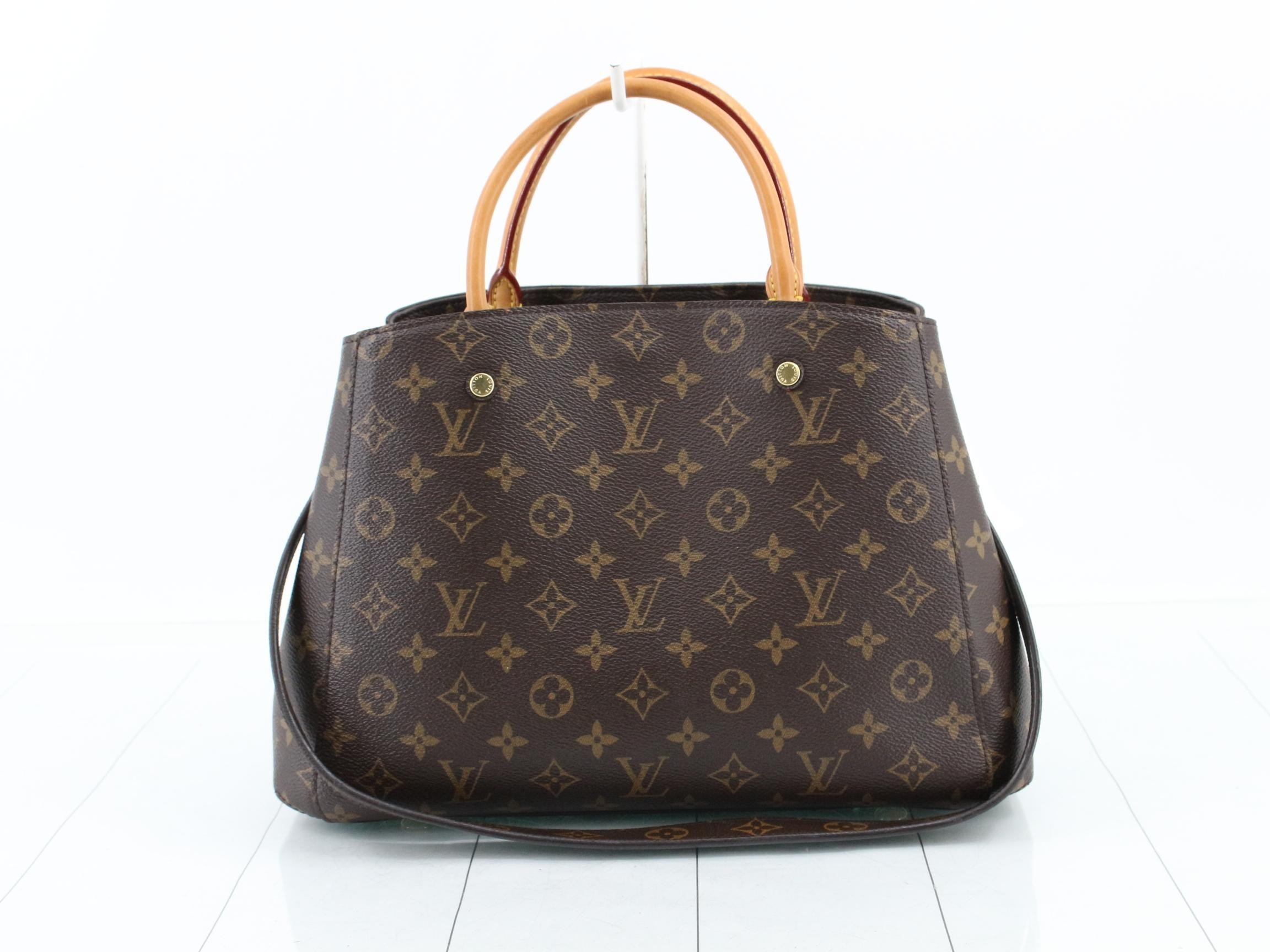 LV Montaigne MM Monogram Brown — view 2