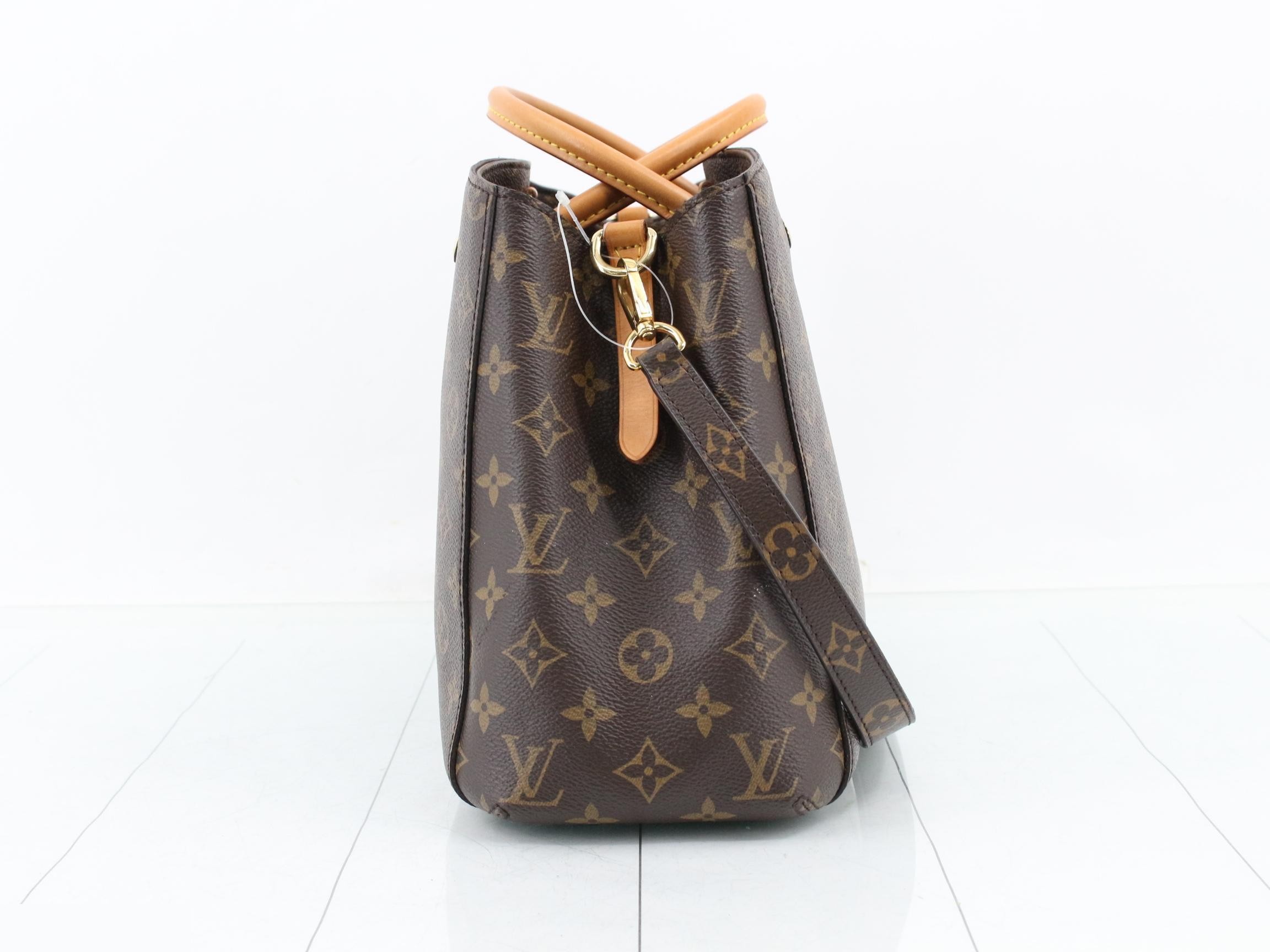 LV Montaigne MM Monogram Brown — view 3
