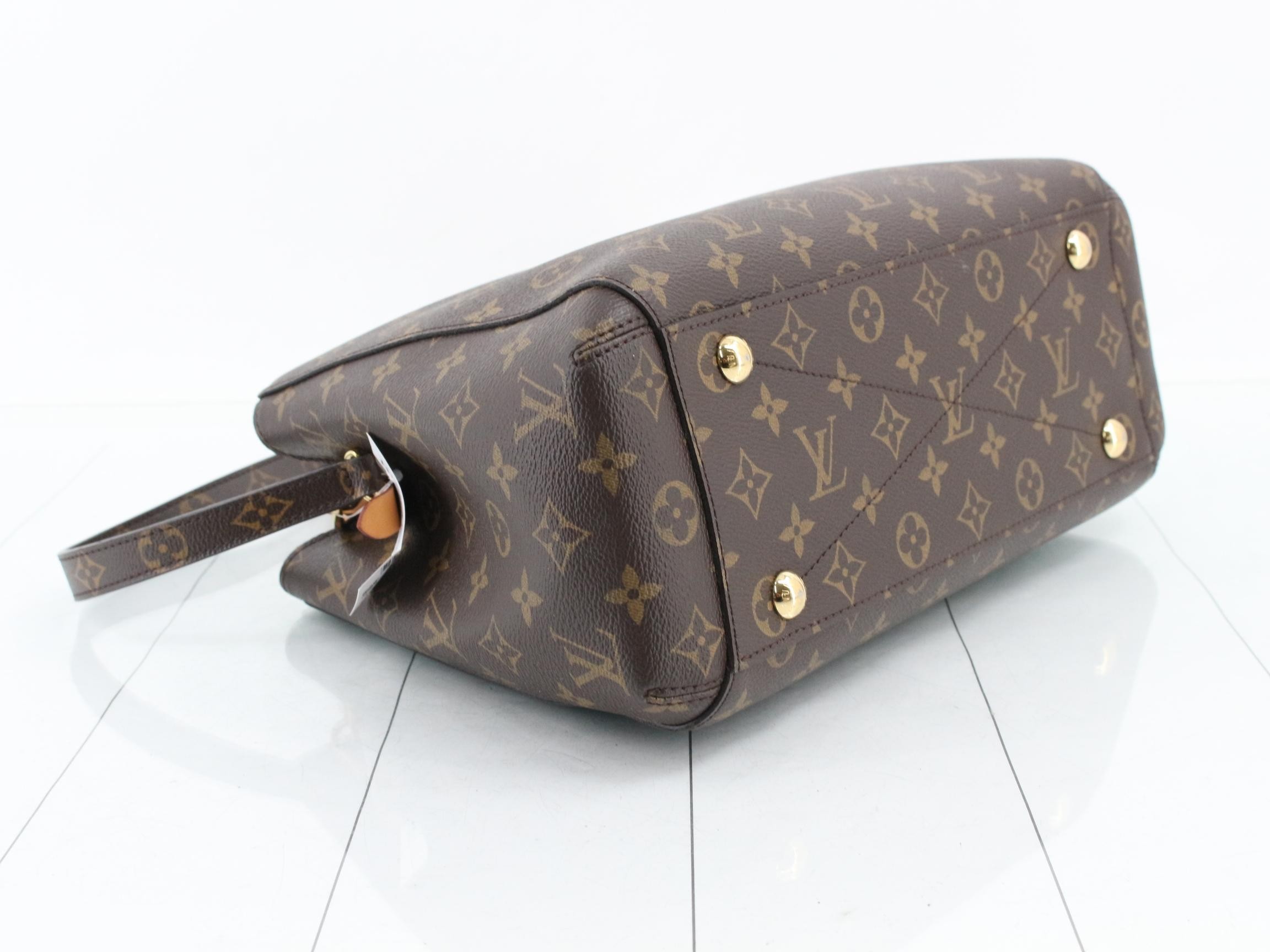 LV Montaigne MM Monogram Brown — view 5