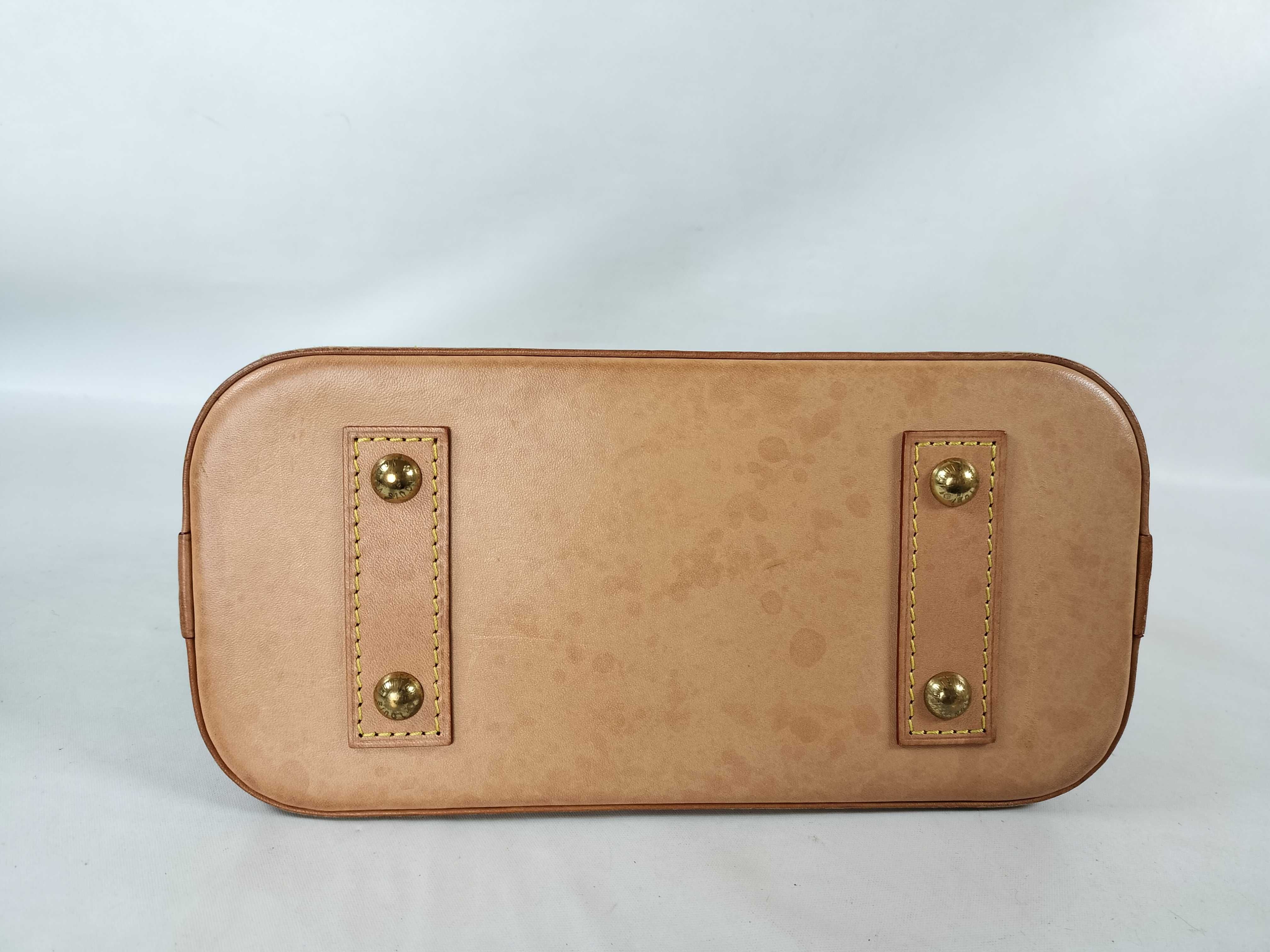 Monogram M46990 Monogram Alma BB Handbag with Shoulder Strap, Padlock, 2 Keys, Clochette, Dust Bag, and Box. RFID ID tested. — view 7