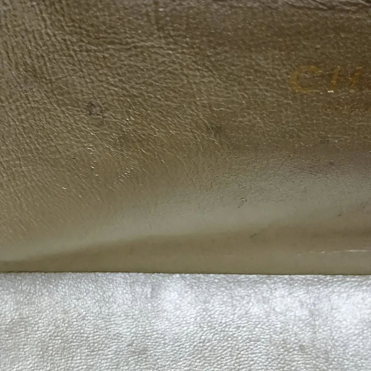 Matelassé Vintage Calf Single Flap Double Chain Bag, Black x Gold, Gold Hardware, 21402215, Serial Number 21 — view 12