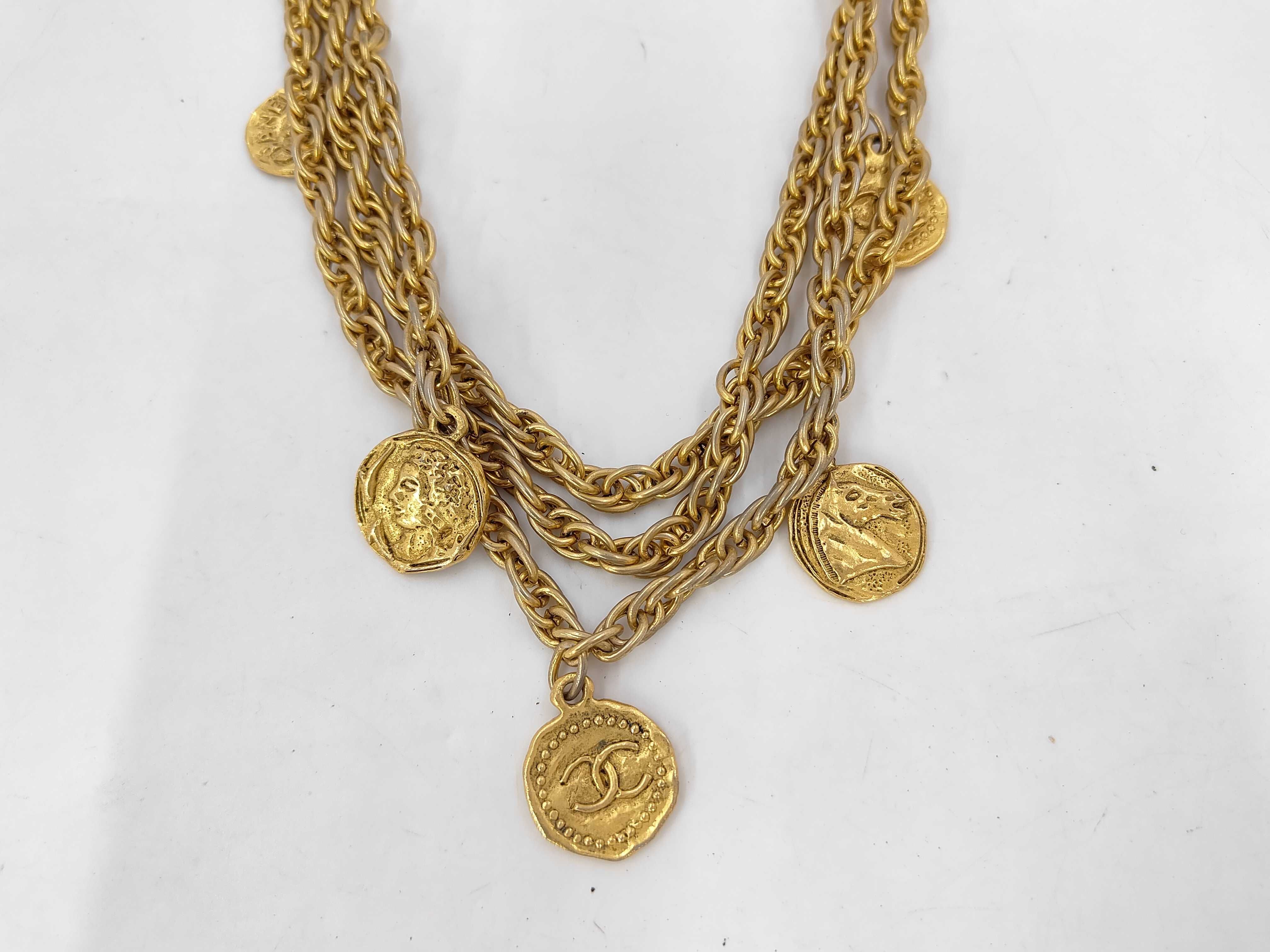 coin necklace — view 2