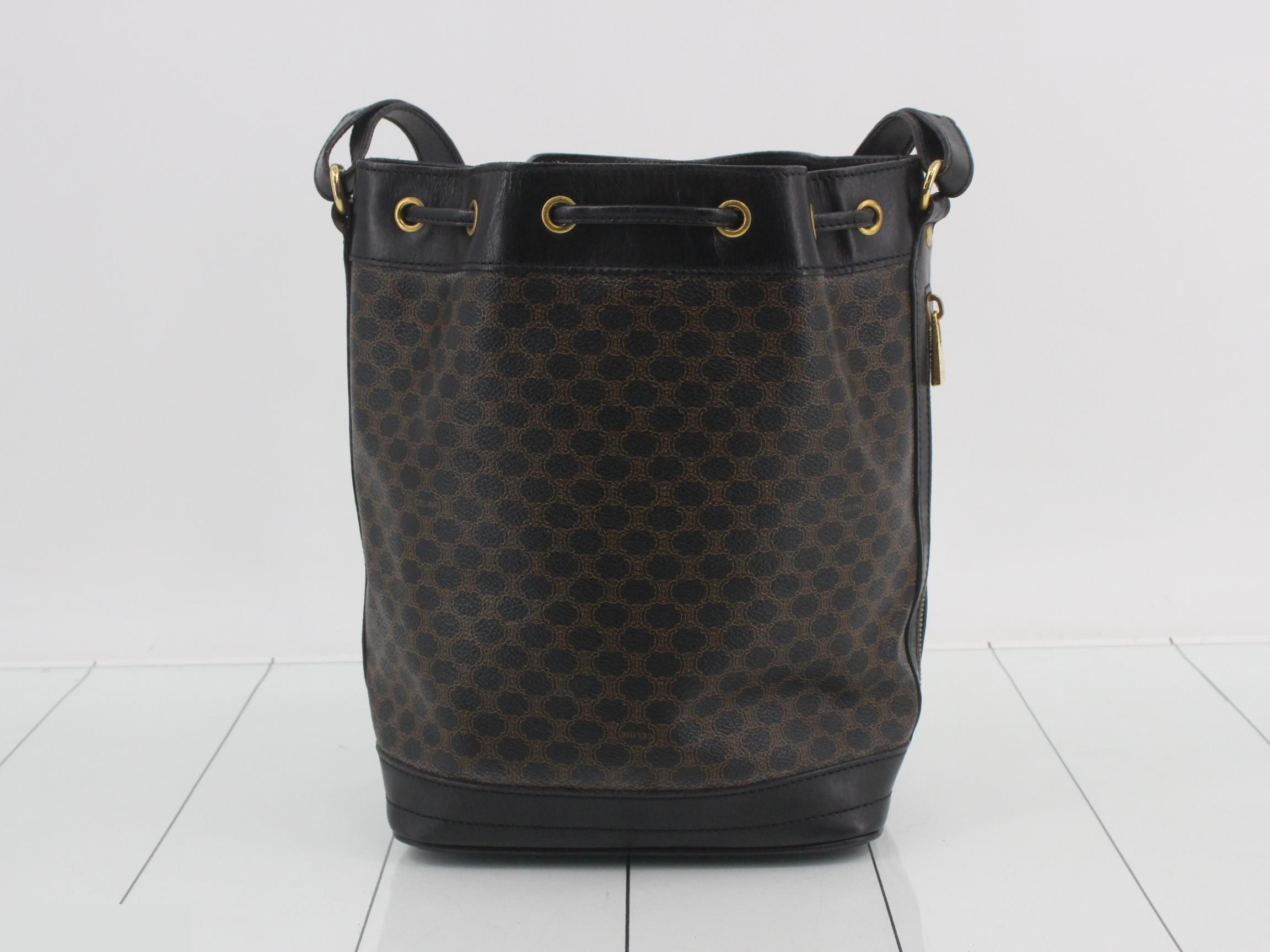 Other lines: Bags & Shoulder Bags - Black Macadam Pattern - Triomphe — view 2