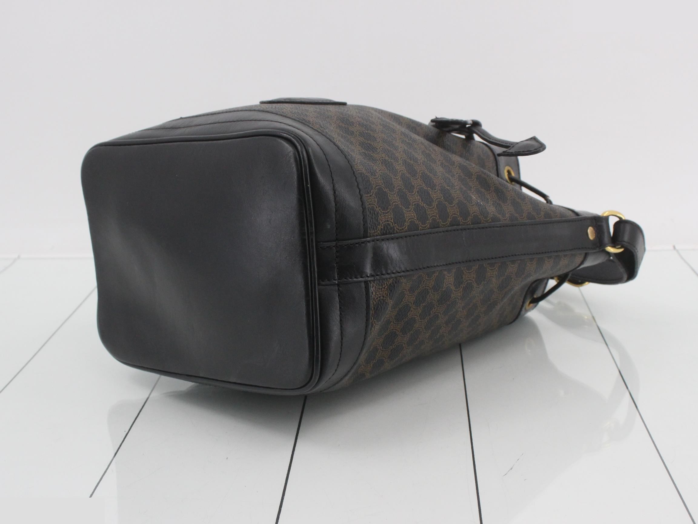 Other lines: Bags & Shoulder Bags - Black Macadam Pattern - Triomphe — view 6