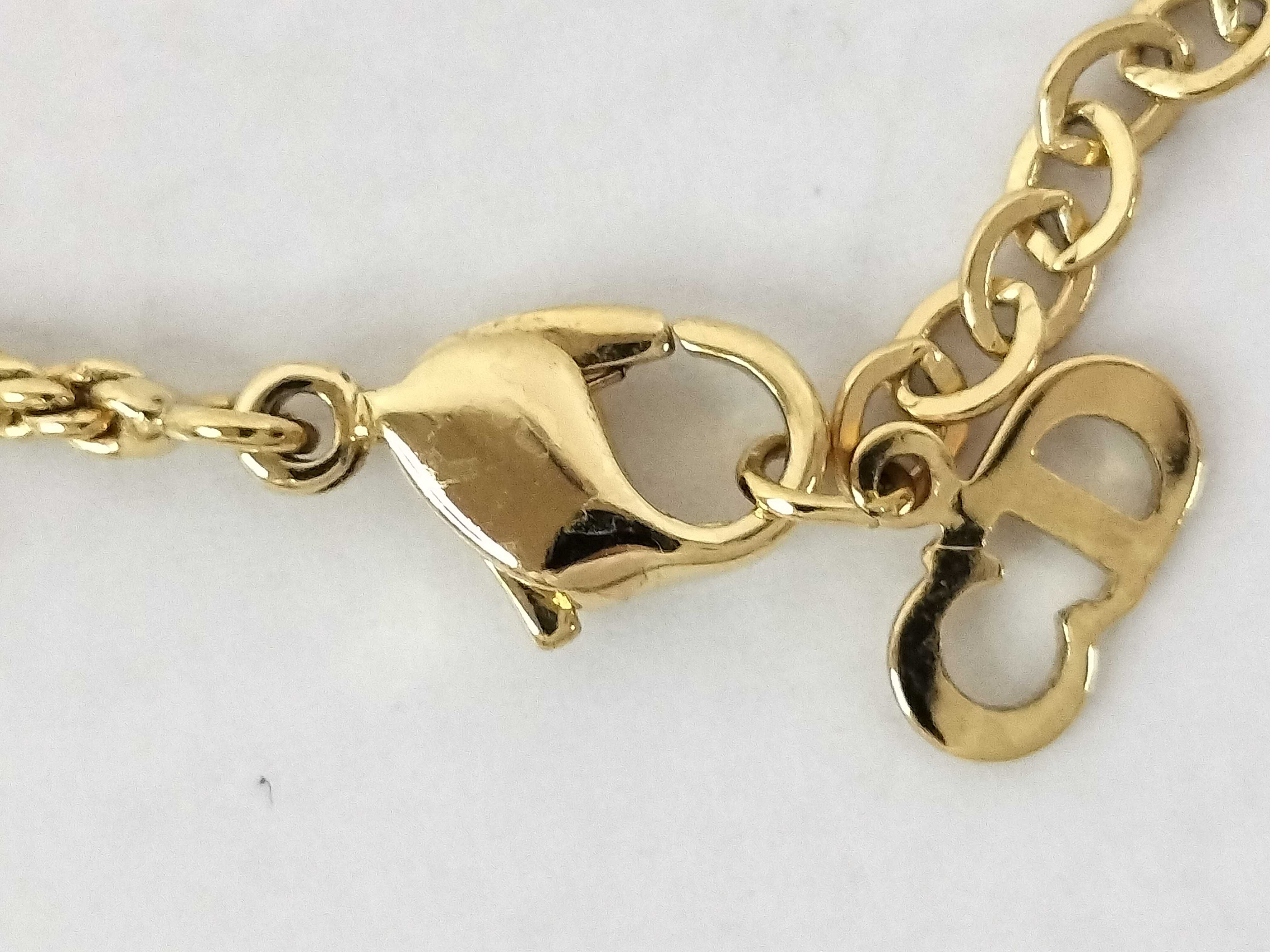 Gold Logo Necklace — view 7