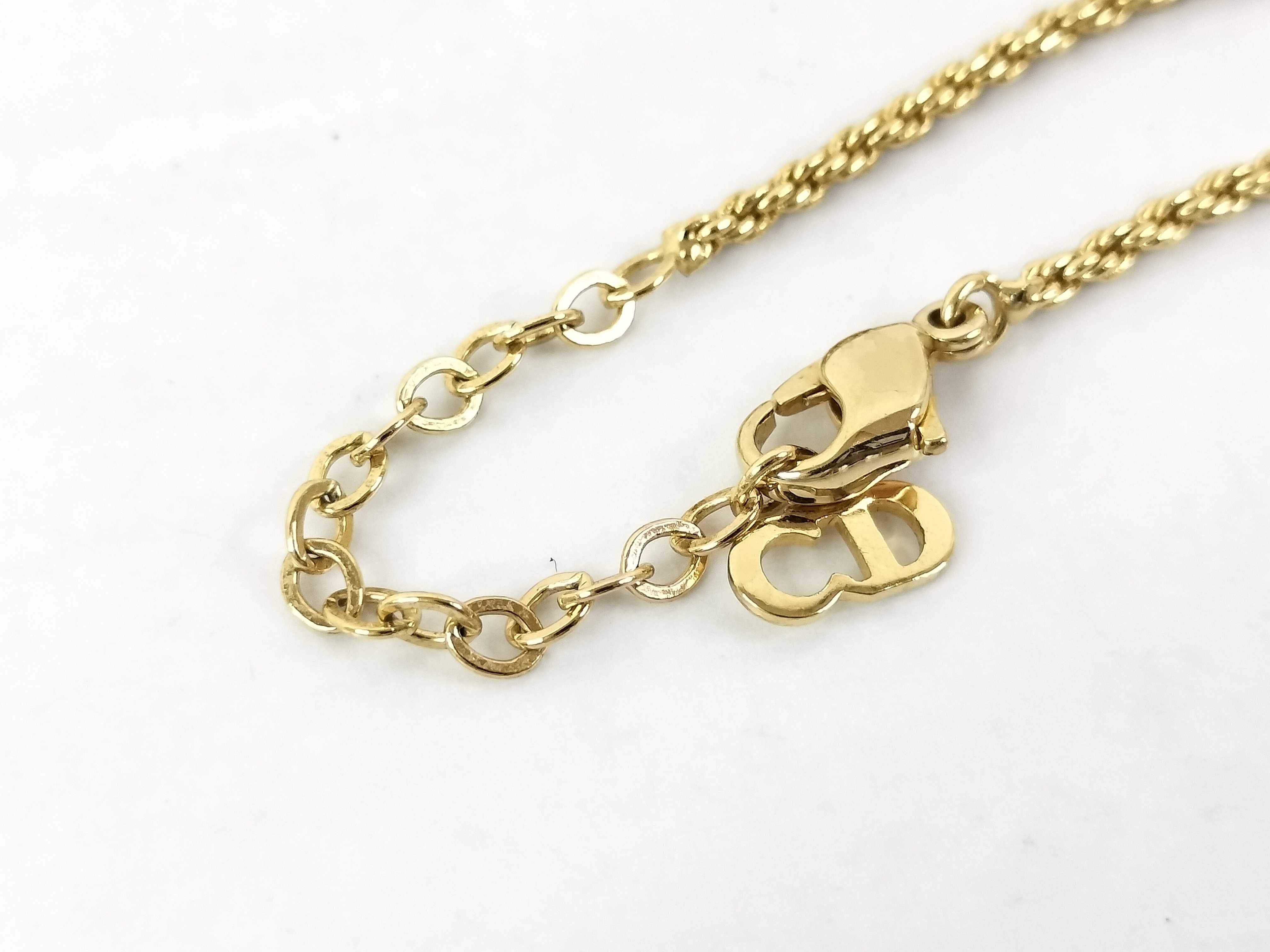 Gold Logo Necklace — view 9