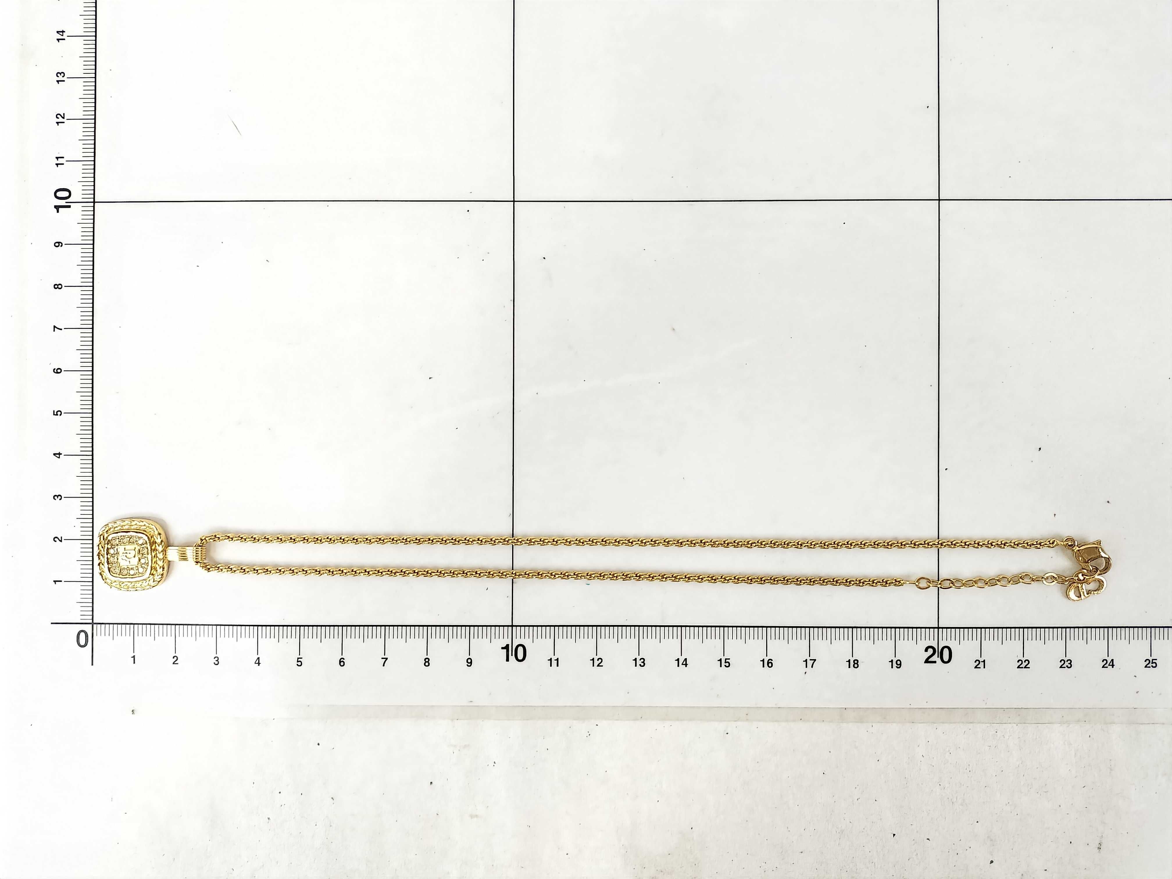 Gold Logo Necklace — view 10
