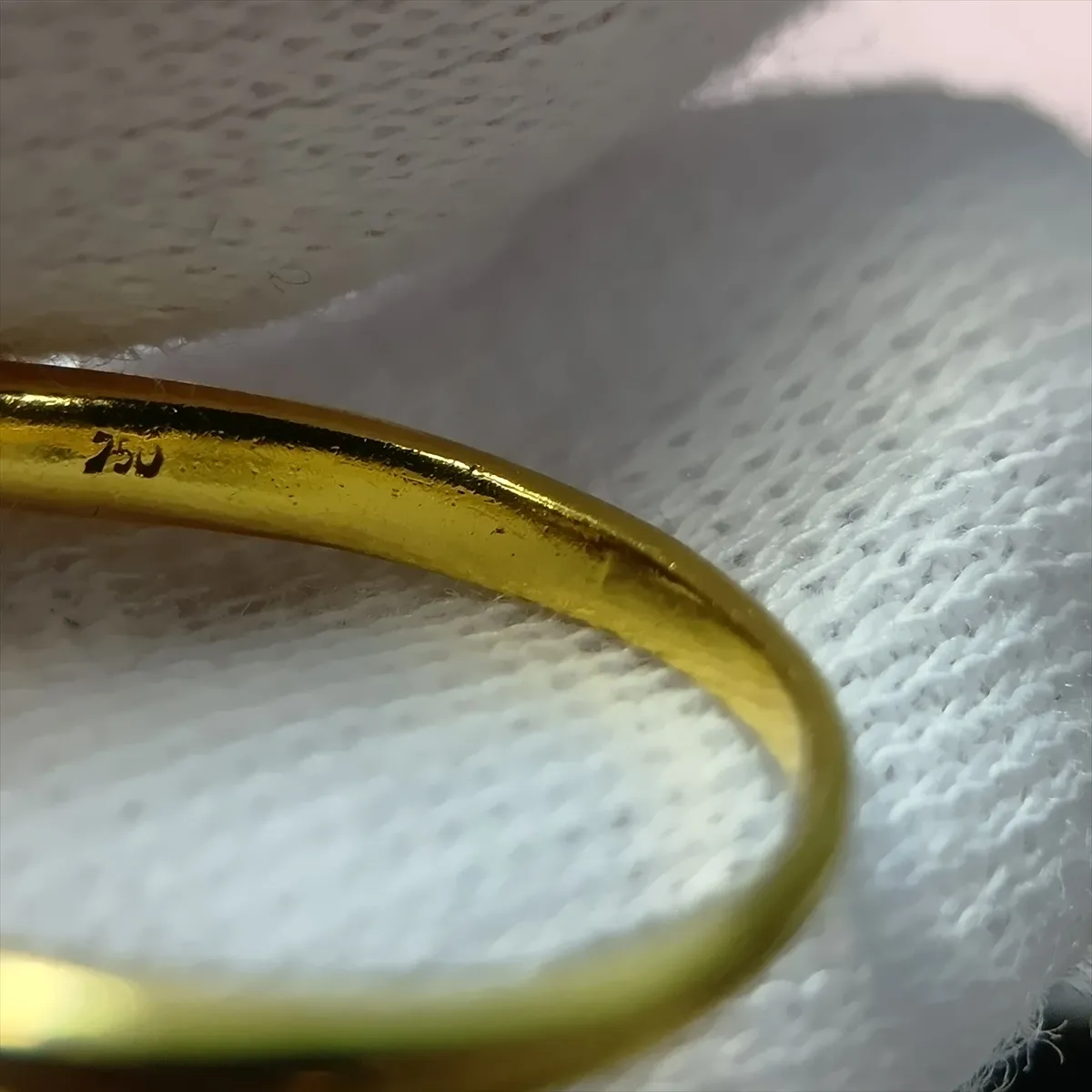 Ring 750(YG×WG) 4.3g 195861 — view 5
