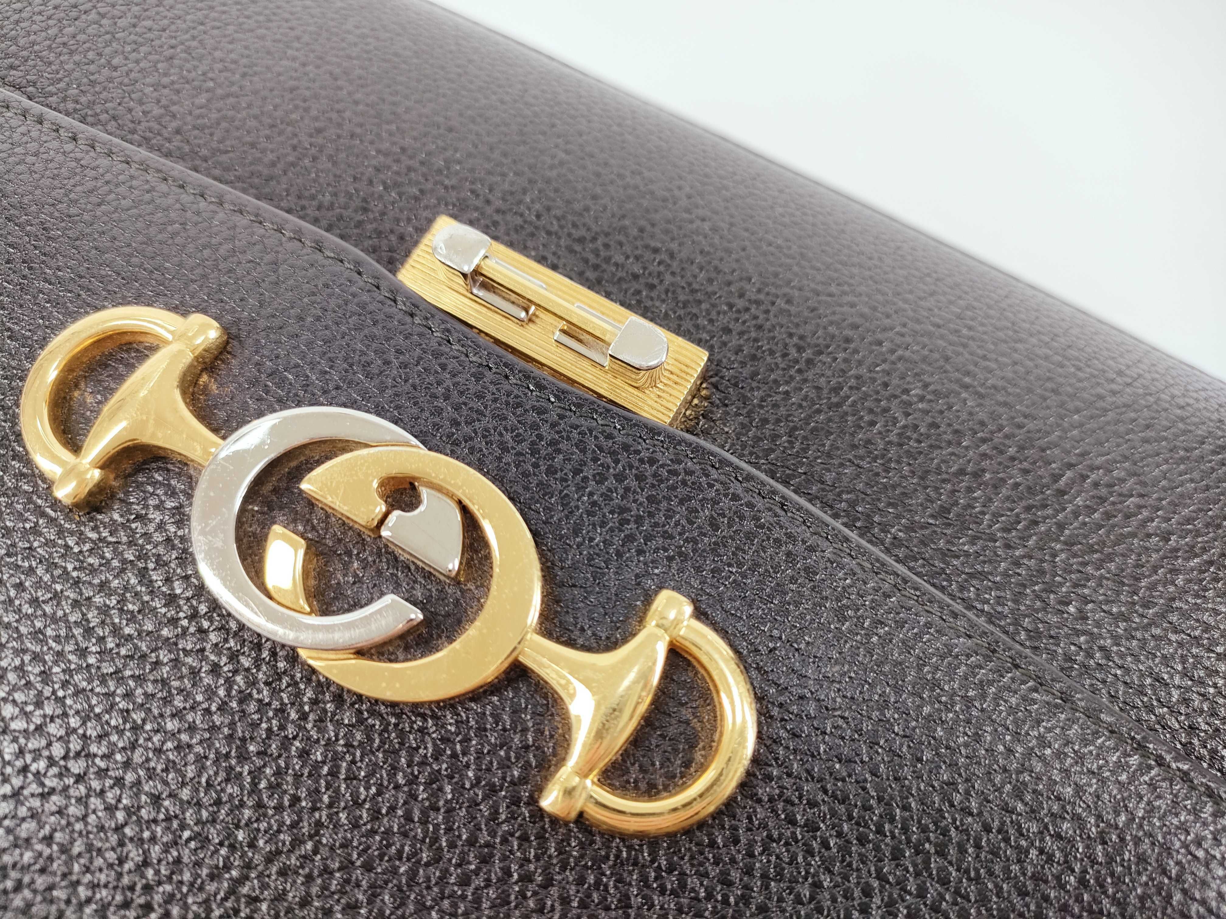 Zumi Leather Shoulder Bag 576388 — view 14