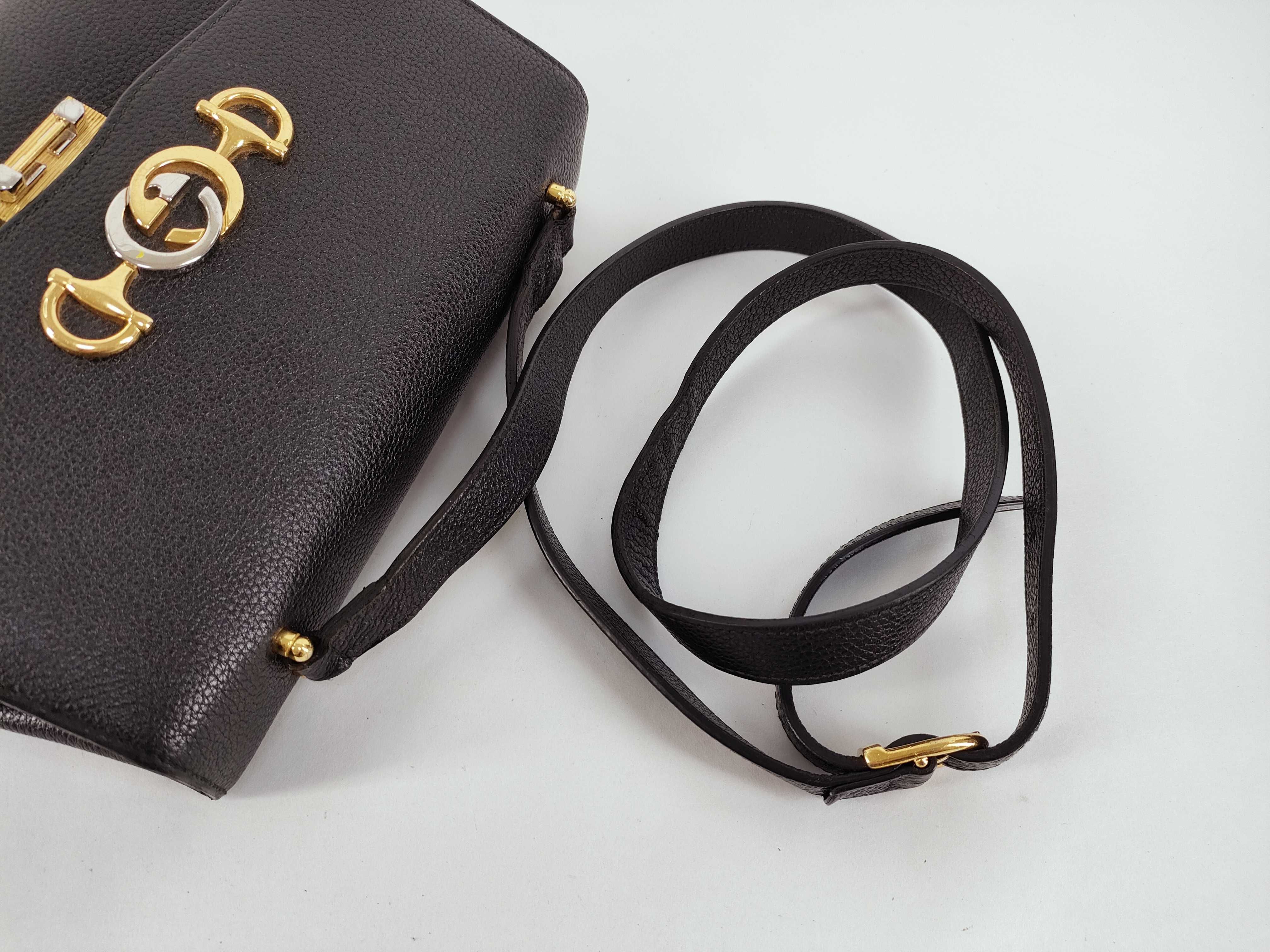 Zumi Leather Shoulder Bag 576388 — view 7
