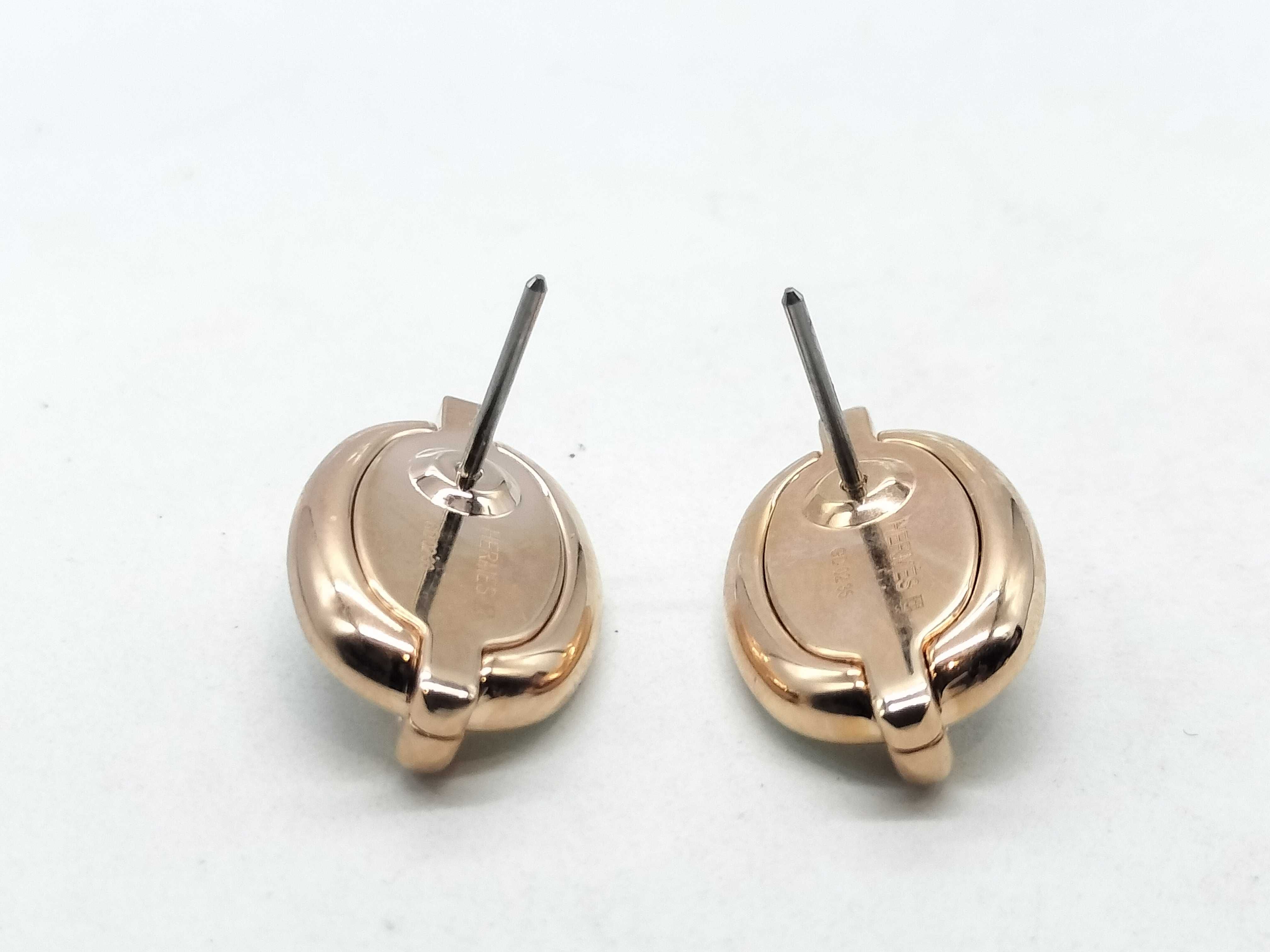 Chaine d'Ancre Maillon Earrings, White Earrings — view 4